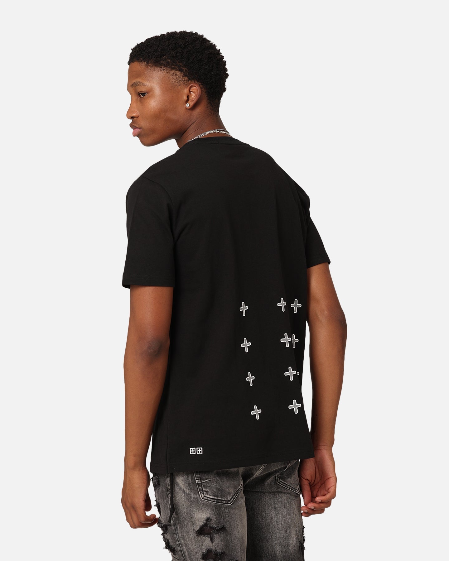 Ksubi Letters Kash T-Shirt Black