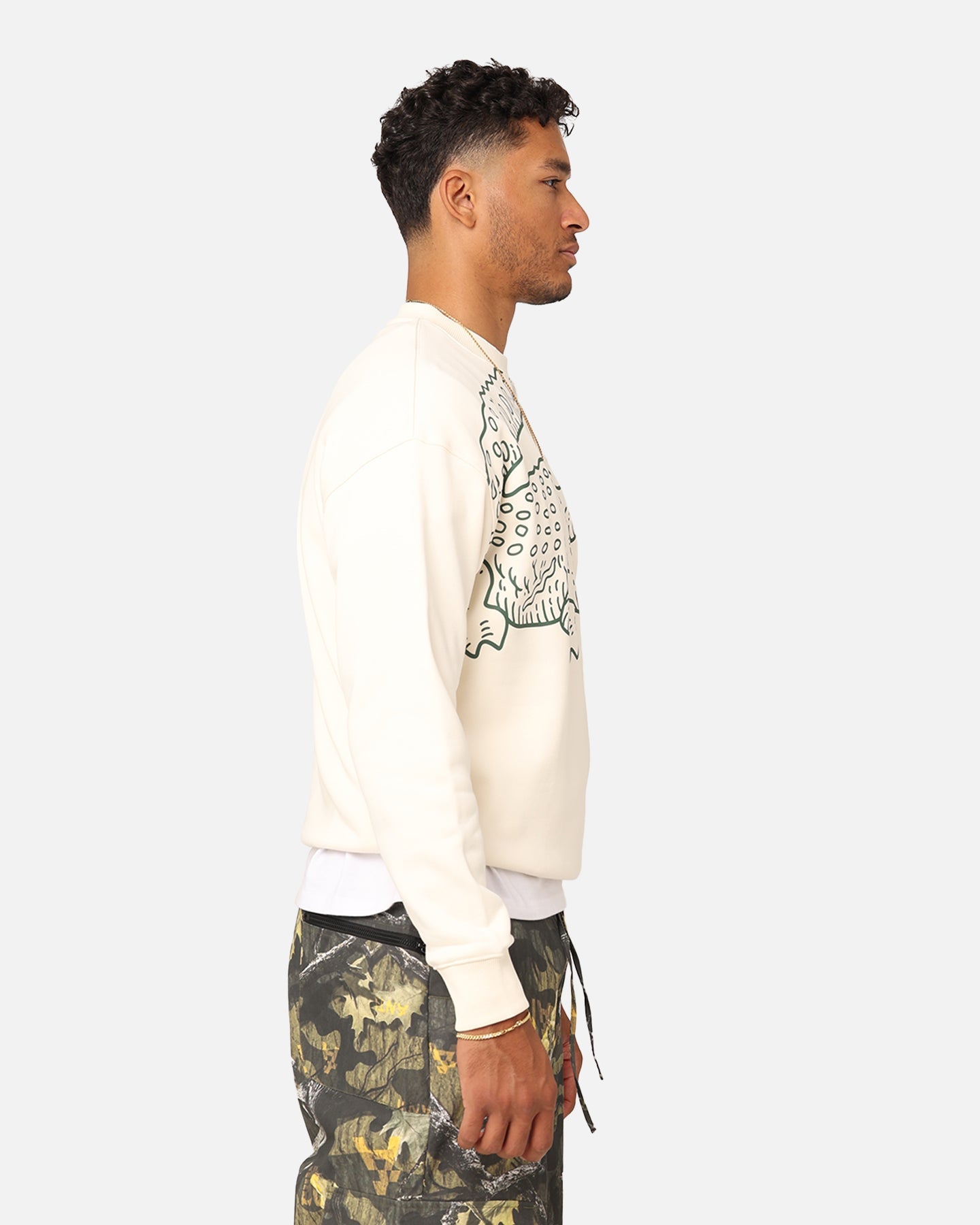 Lacoste Big Croc Loose Fit Sweatshirt Lapland