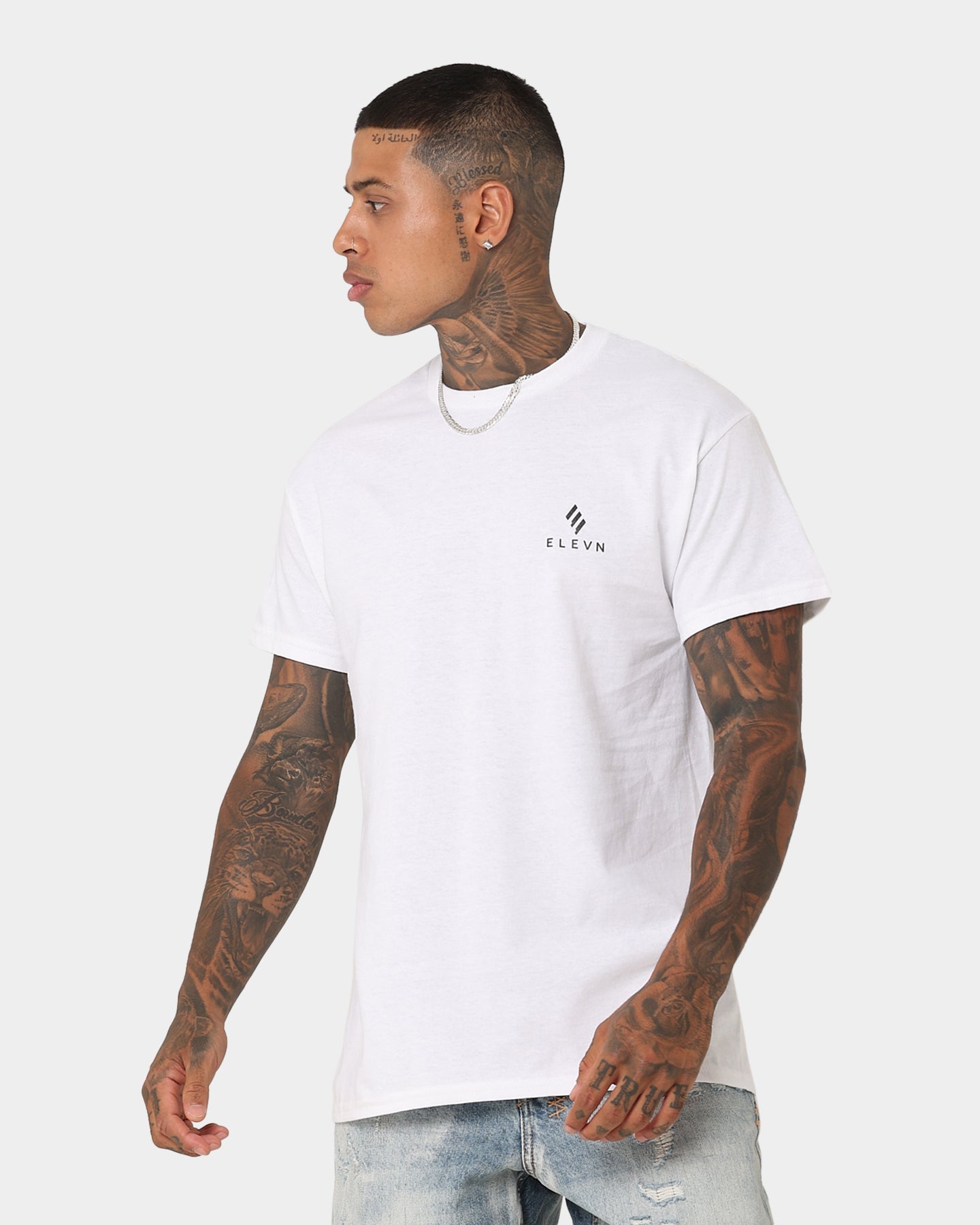 Elevn Clothing Co The Logo T-Shirt White