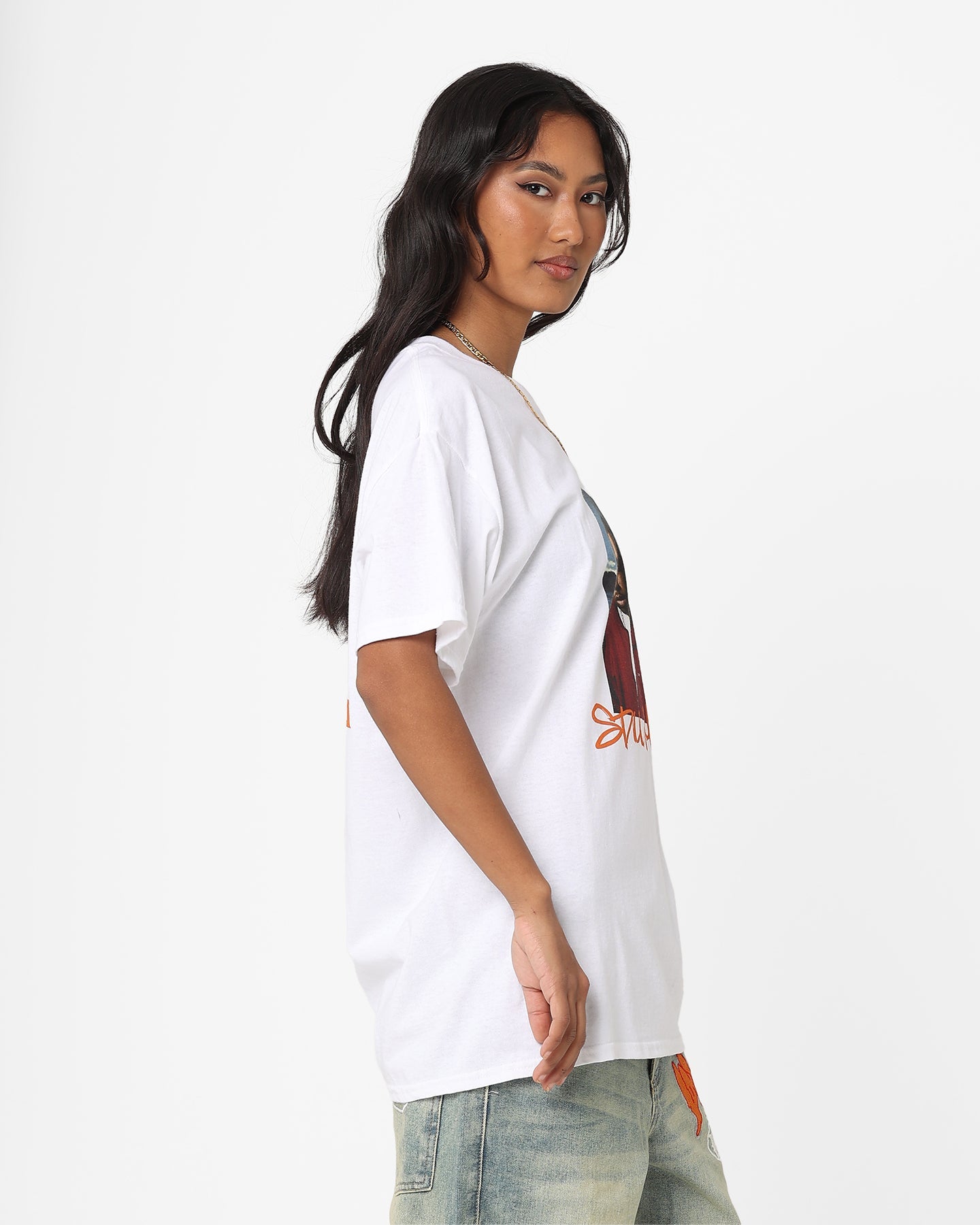 Nas Stillmatic T-Shirt White Style003