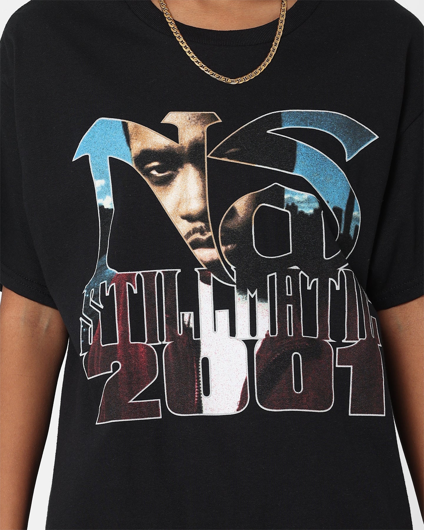 Nas Stillmatic 2001 T-Shirt Black Style001
