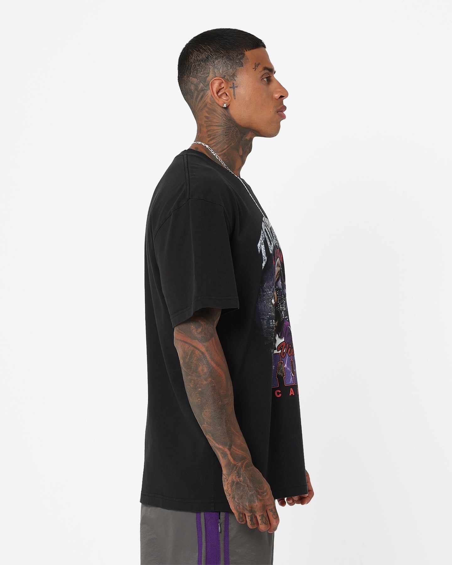Mitchell & Ness Toronto Raptors Vince Carter Bling T-Shirt Black