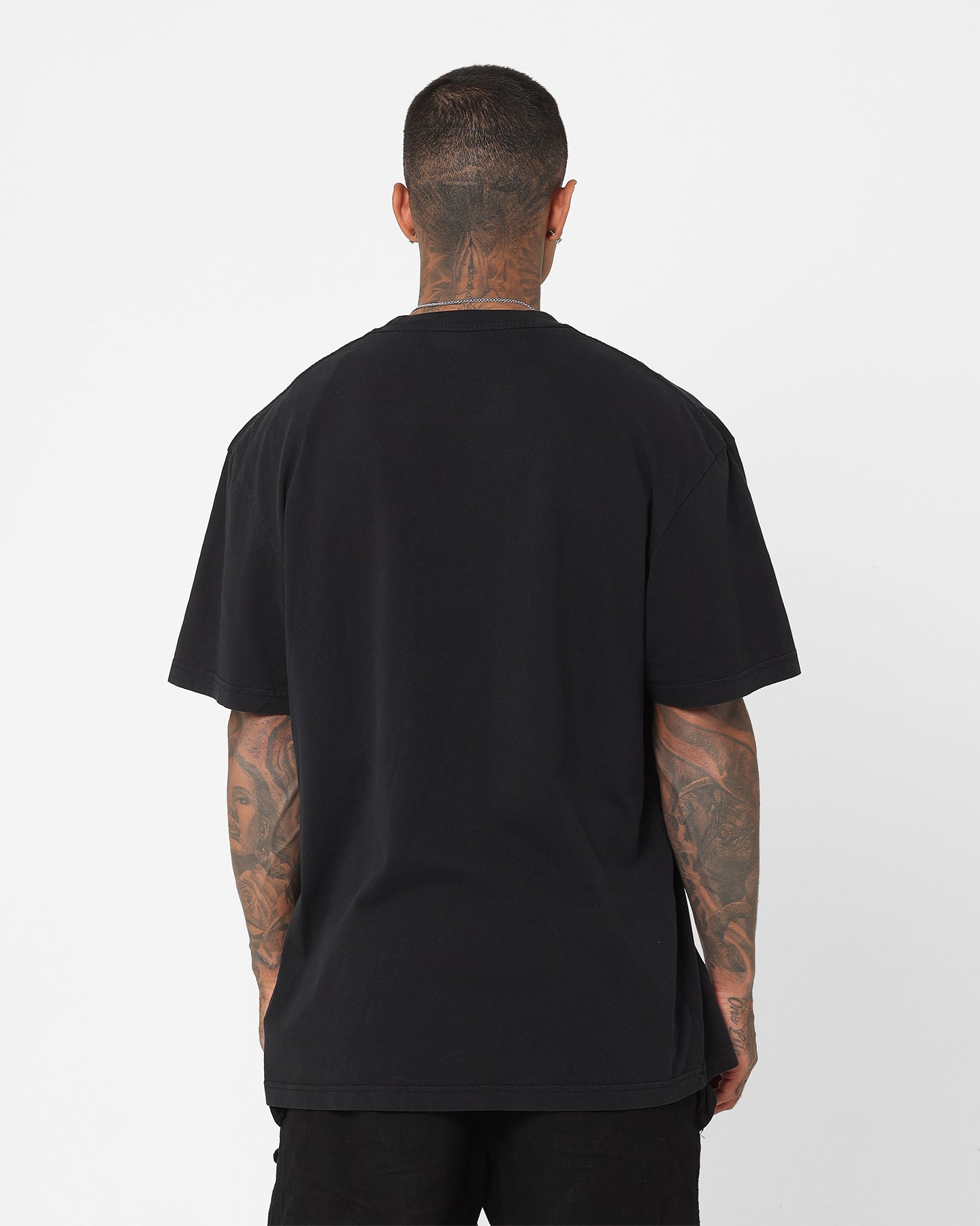 Mitchell & Ness Chicago Bulls Logo Lightning T-Shirt Black