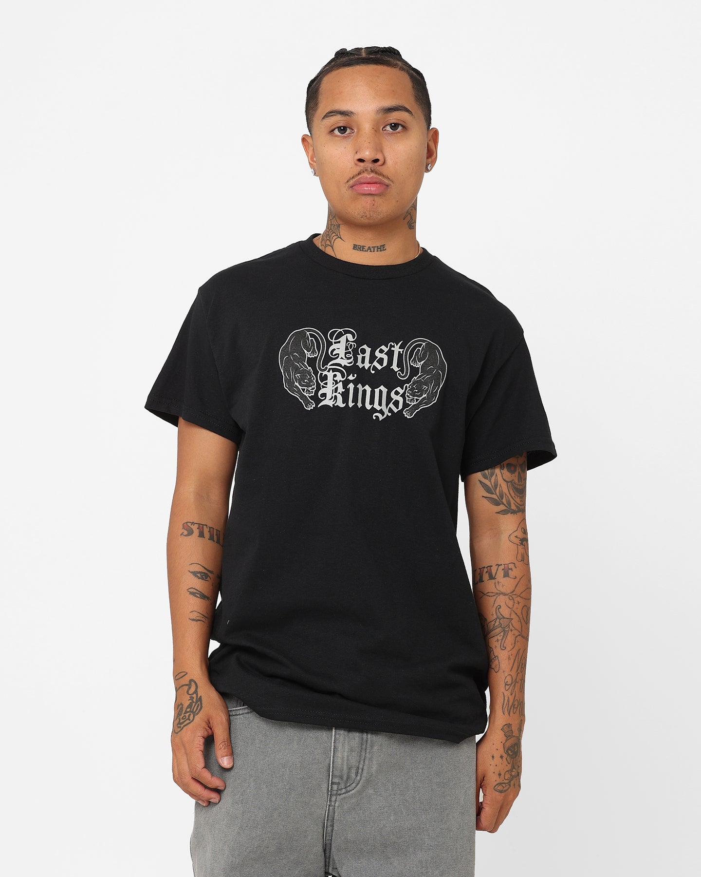 Last Kings Panther T-Shirt Black