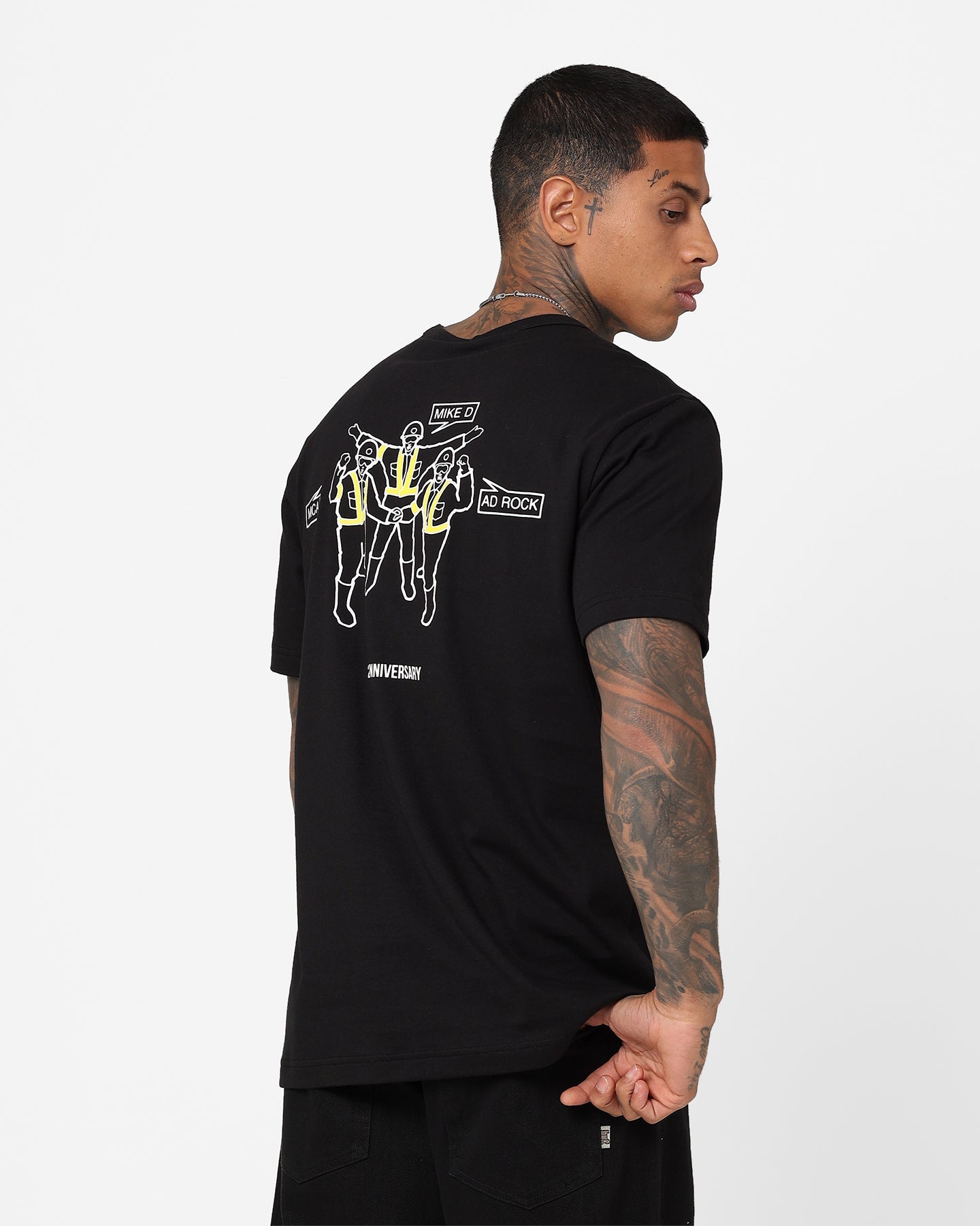 Champion X Beastie Boys Intergalactic T-Shirt Black