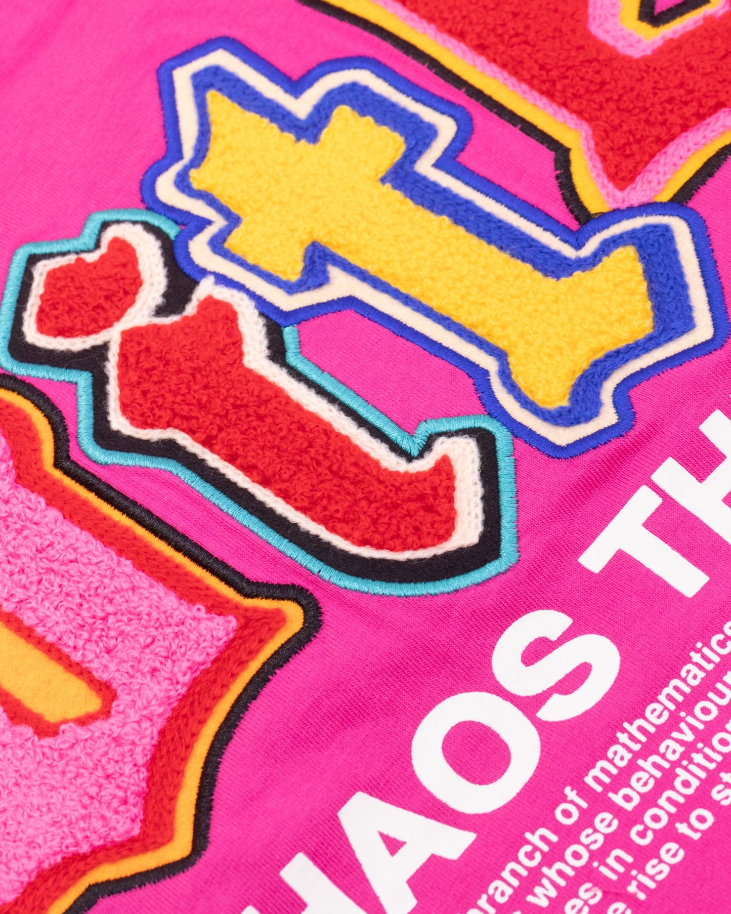 Loiter Chaos Theory T-Shirt Hot Pink Style001