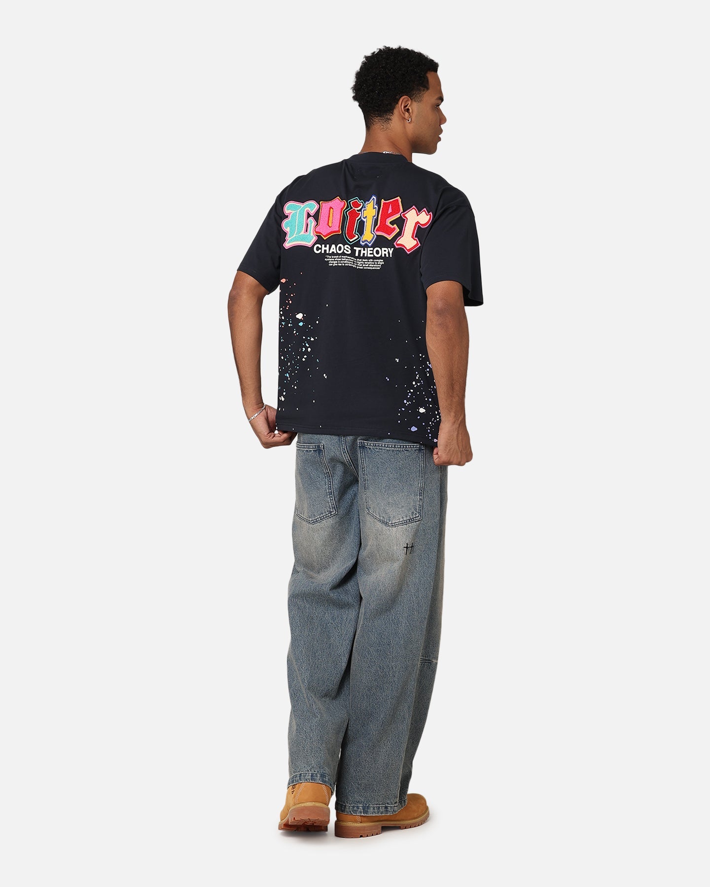 Loiter Chaos Theory T-Shirt Navy