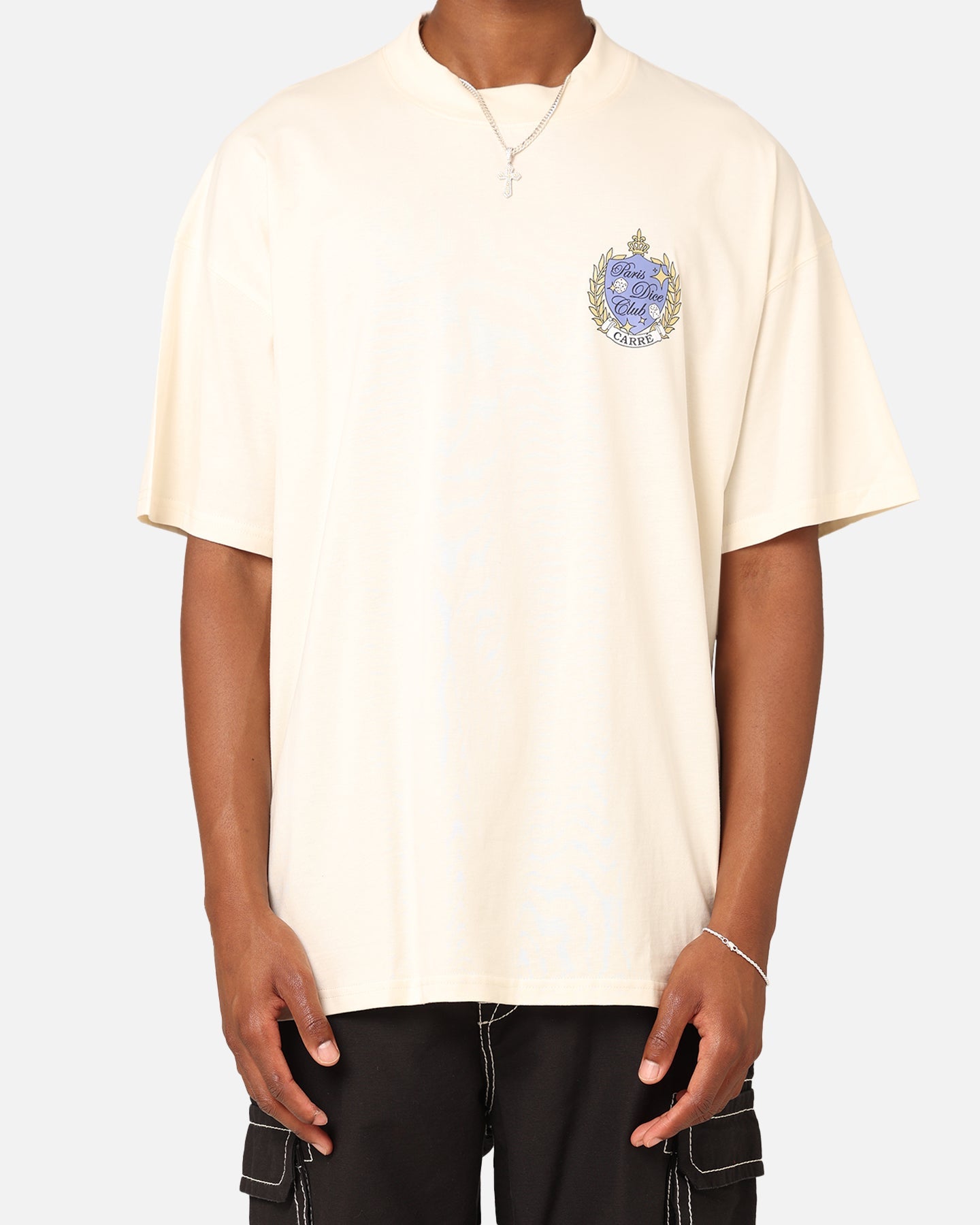 Carre Dice Club Oversized T-Shirt Off White