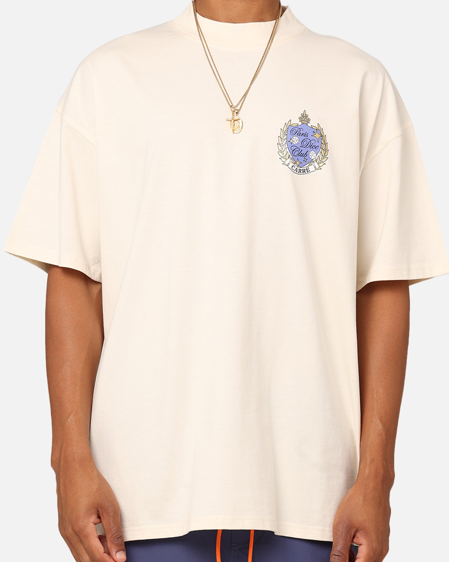 Carre Dice Club Oversized T-Shirt Stone