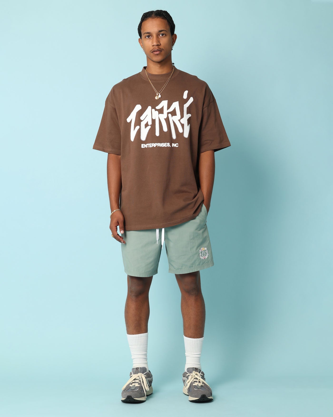 Carr√© Enterprise Oversized T-Shirt Brown