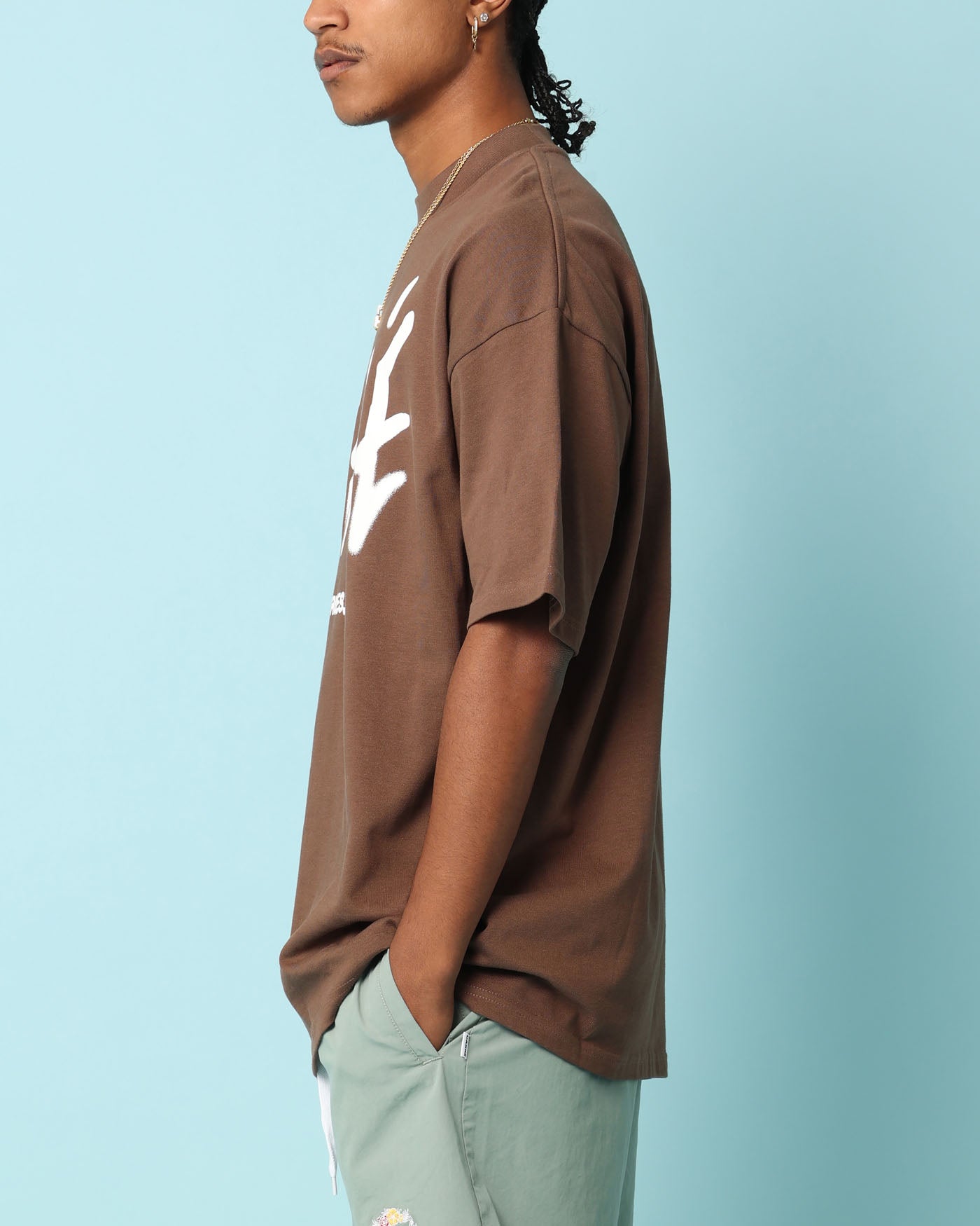 Carr√© Enterprise Oversized T-Shirt Brown
