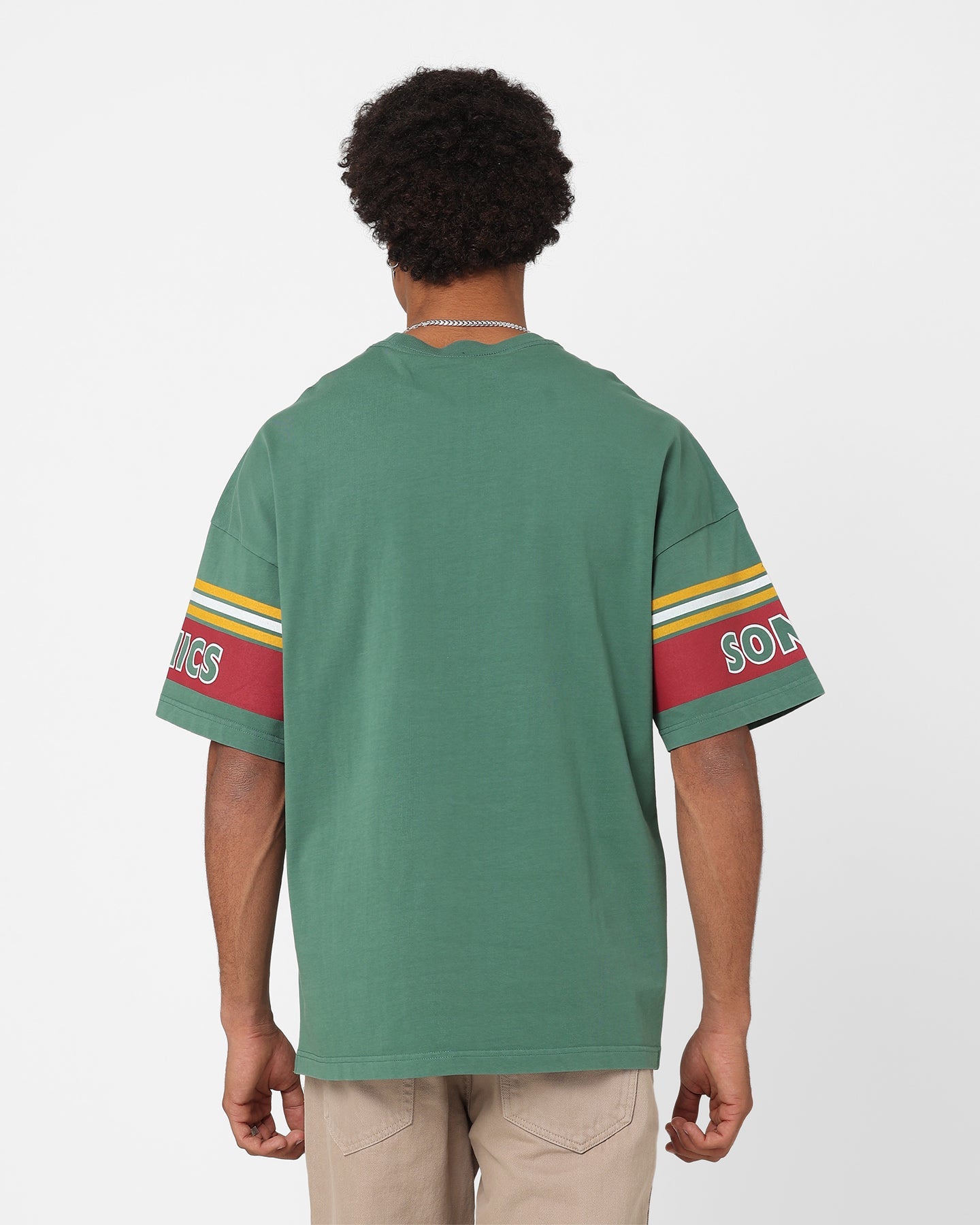 Mitchell & Ness Seattle SuperSonics Cross Over T-Shirt Green