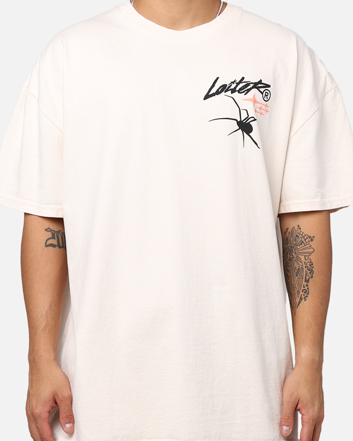 Loiter Tough Love T-Shirt Off White