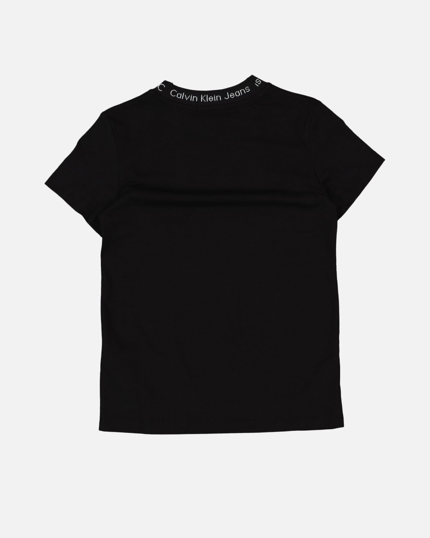 Calvin Klein Kids' Intarsia 2 Pack T-Shirt White/Black