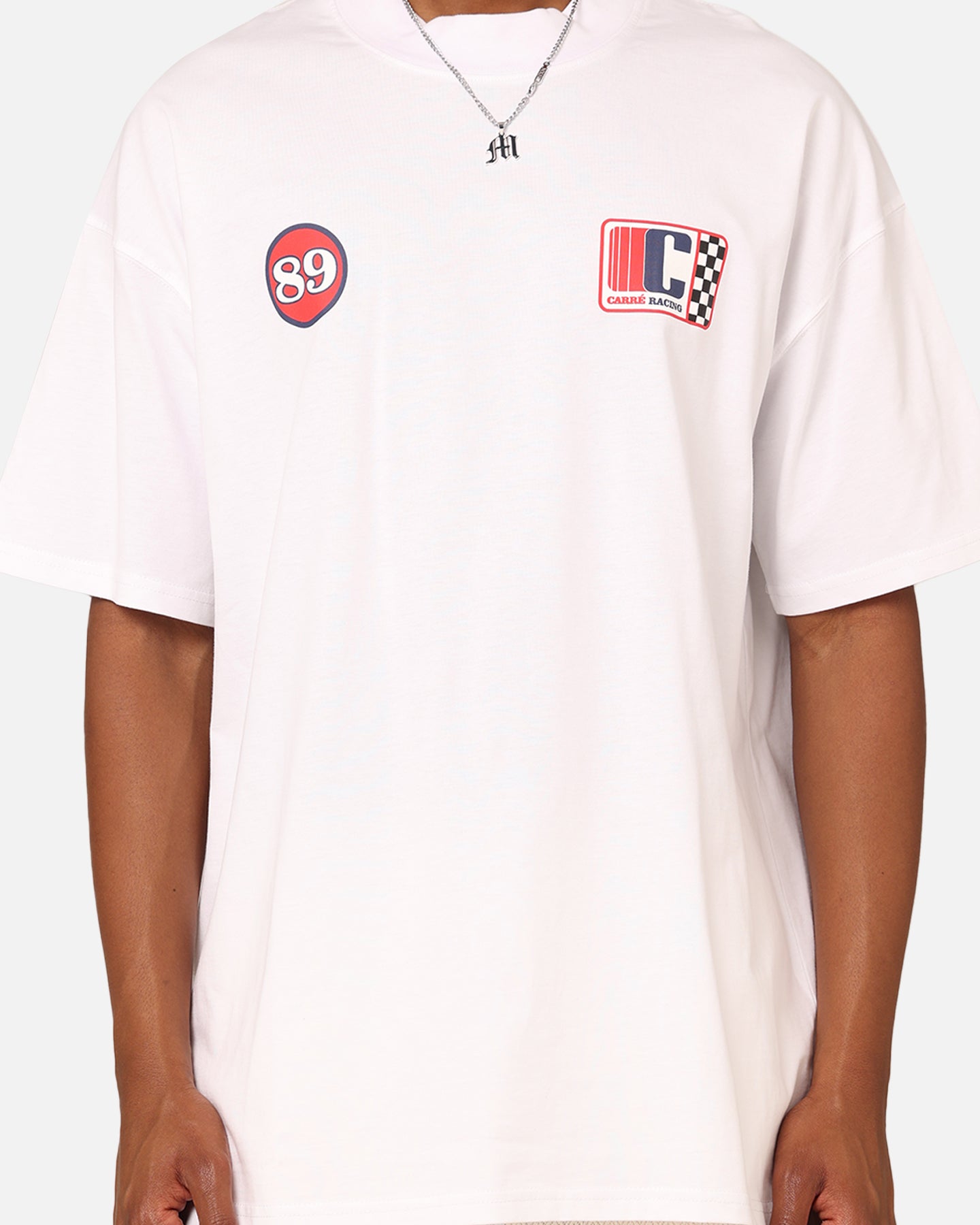 Carre Course Oversized T-Shirt White