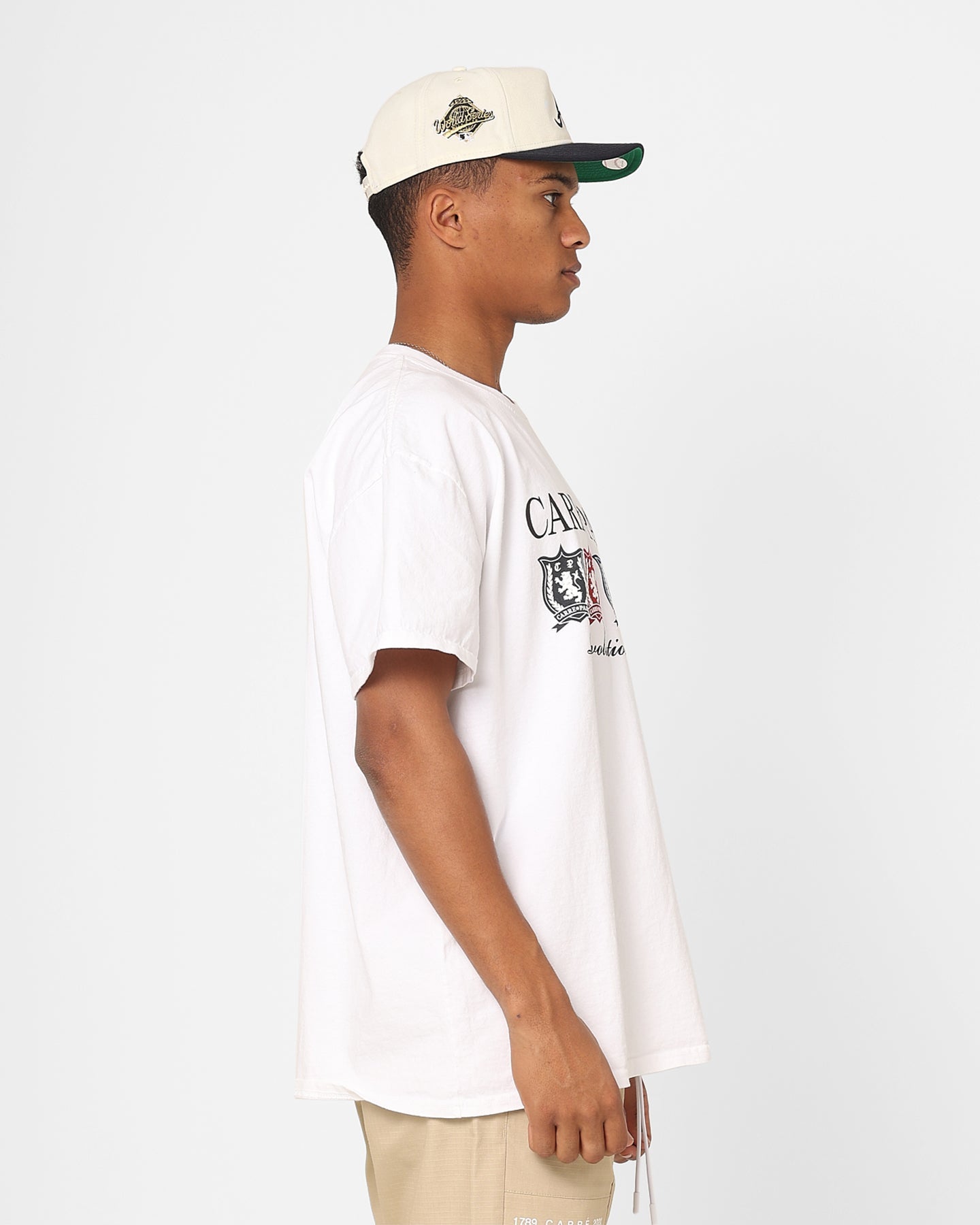 Carre Shield T-Shirt White