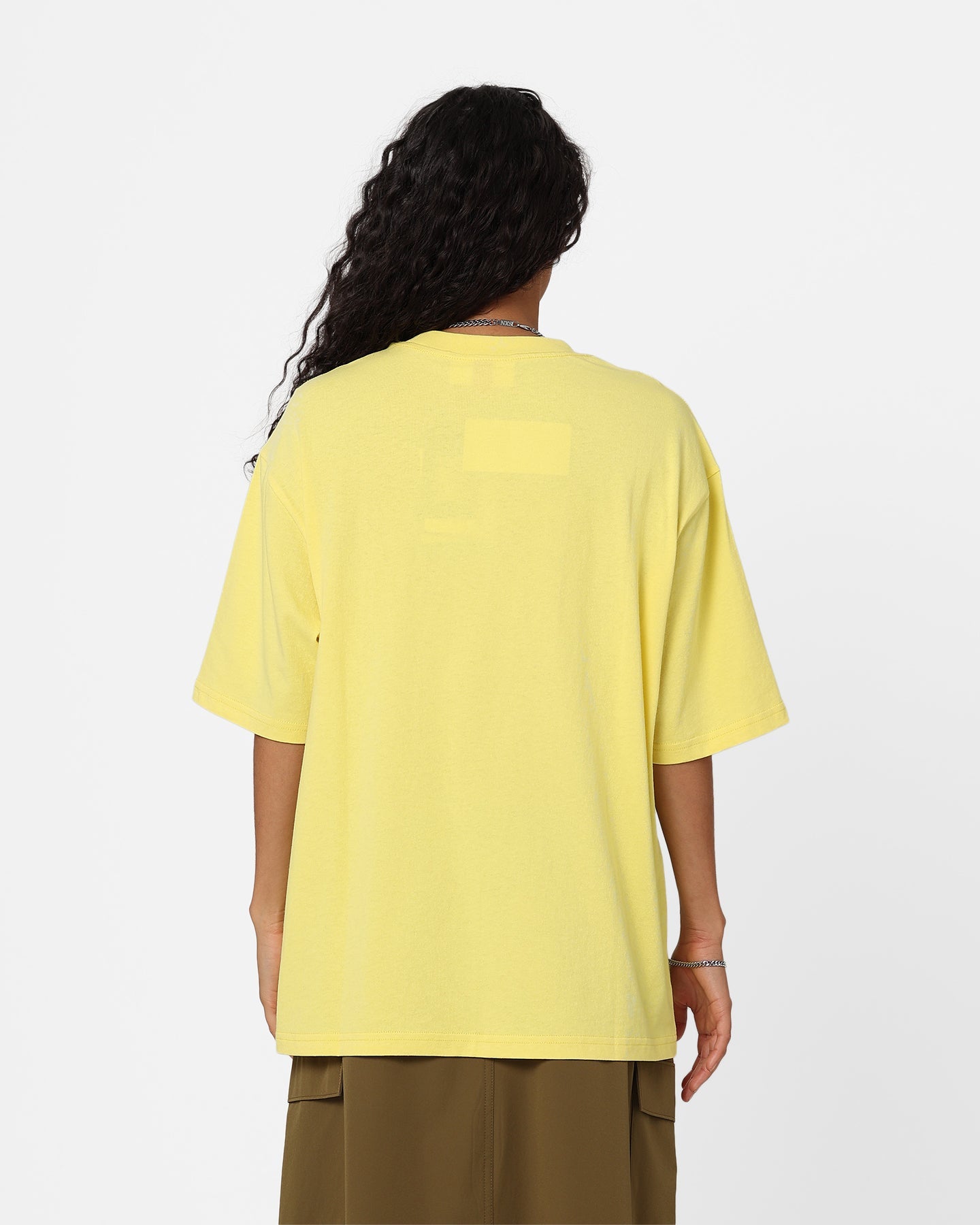 Mitchell & Ness Women's Los Angeles Lakers Puff T-Shirt Yellow