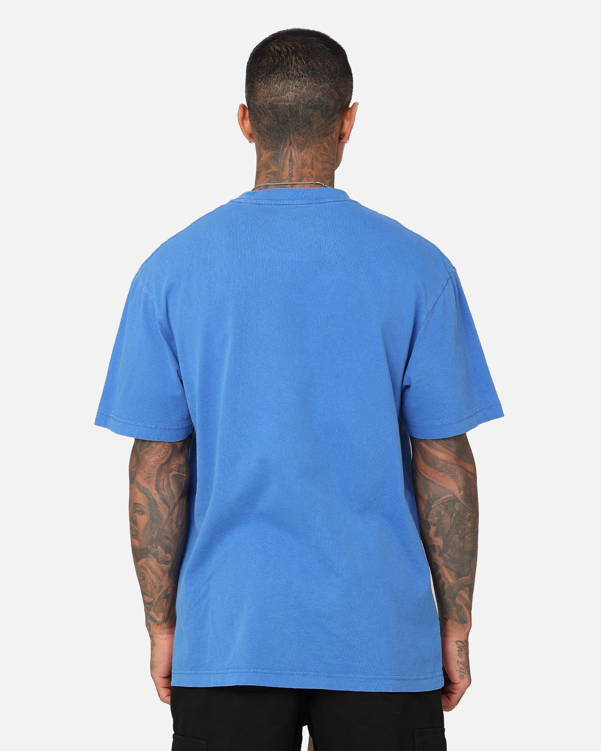 Mitchell & Ness Orlando Magic XL Logo One Colour T-Shirt Faded Royal