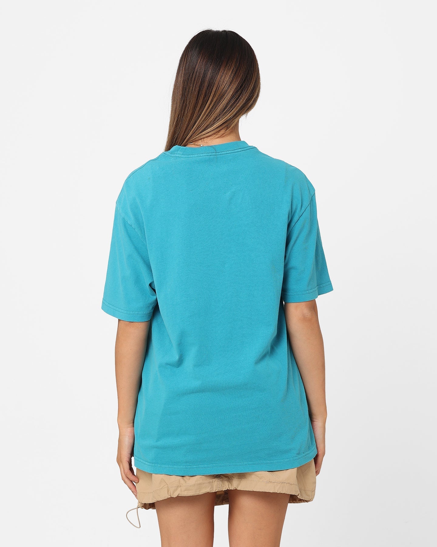Mitchell & Ness Women's Charlotte Hornets XL Logo T-Shirt Hornets Teal