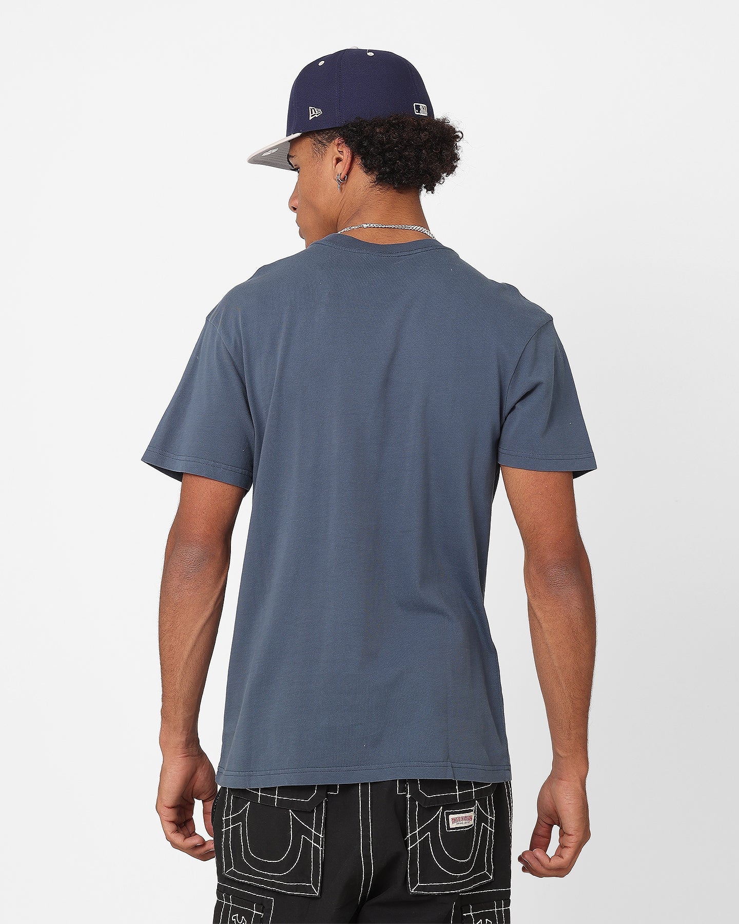 Majestic Athletic New York Yankees Large Logo T-Shirt French Navy
