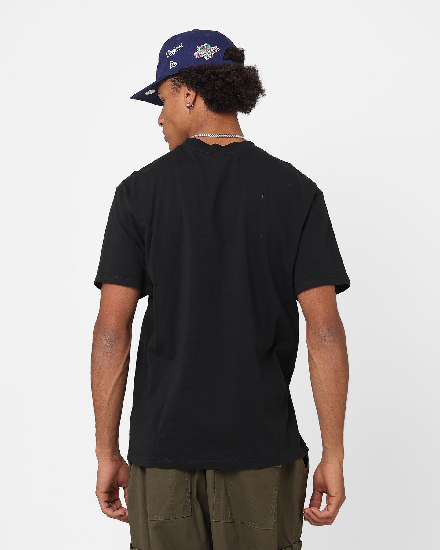 Majestic Athletic Los Angeles Dodgers World Series Champ T-Shirt Faded Black