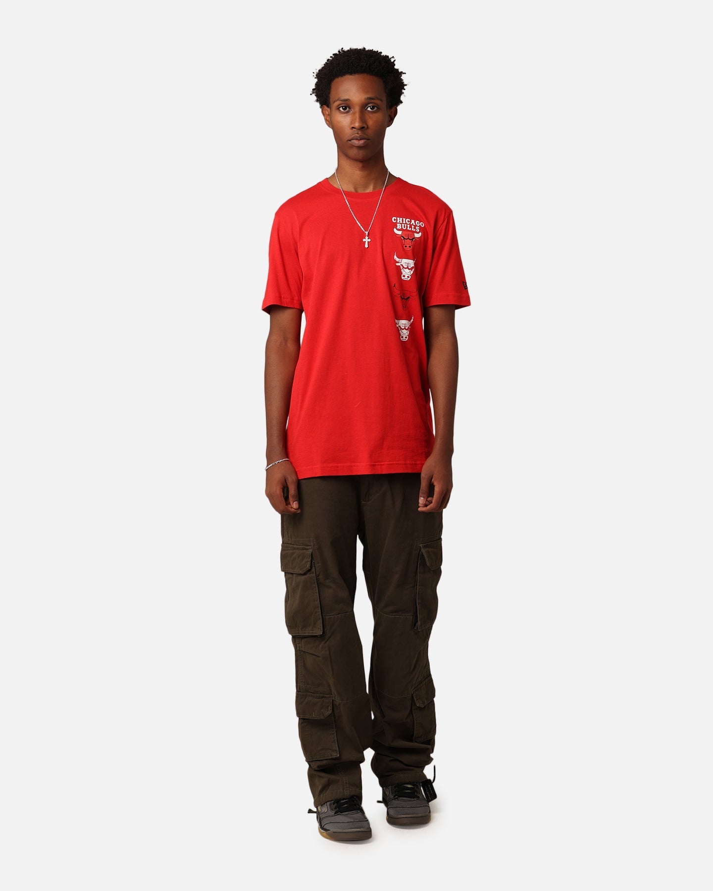 New Era Chicago Bulls City Edition '23 T-Shirt Red