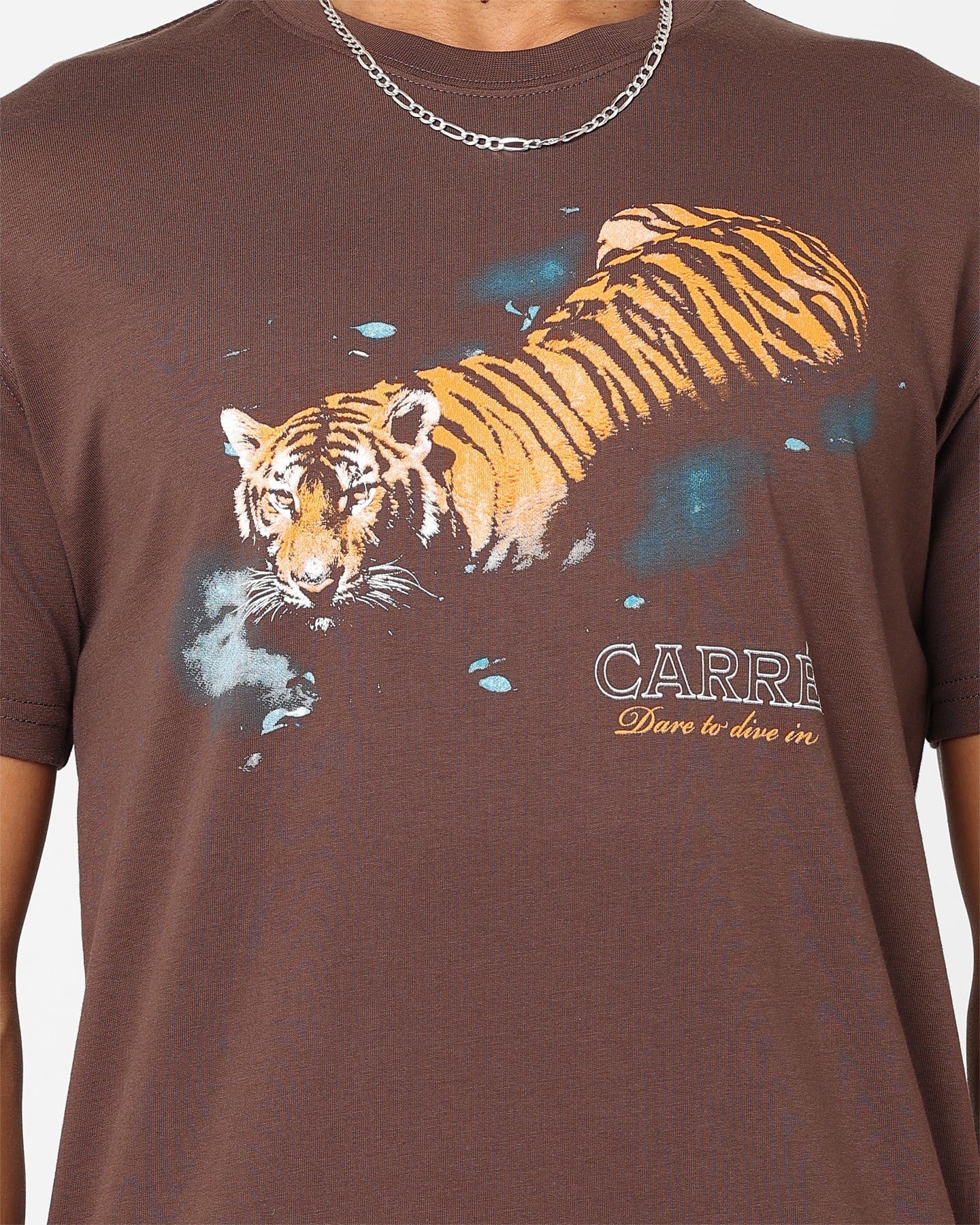 Carre Dare To Dive T-Shirt Brown