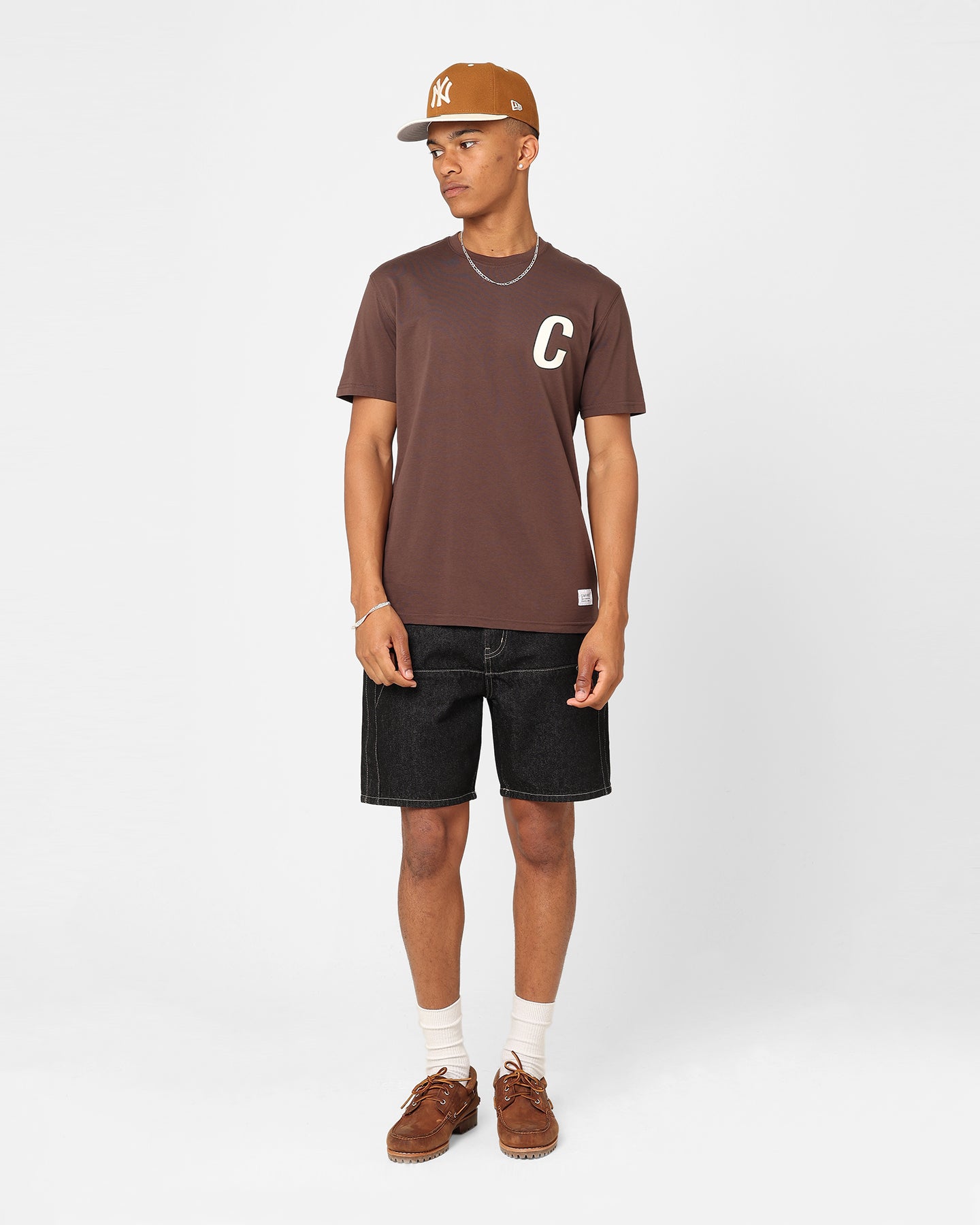 Carre Class T-Shirt Dark Brown