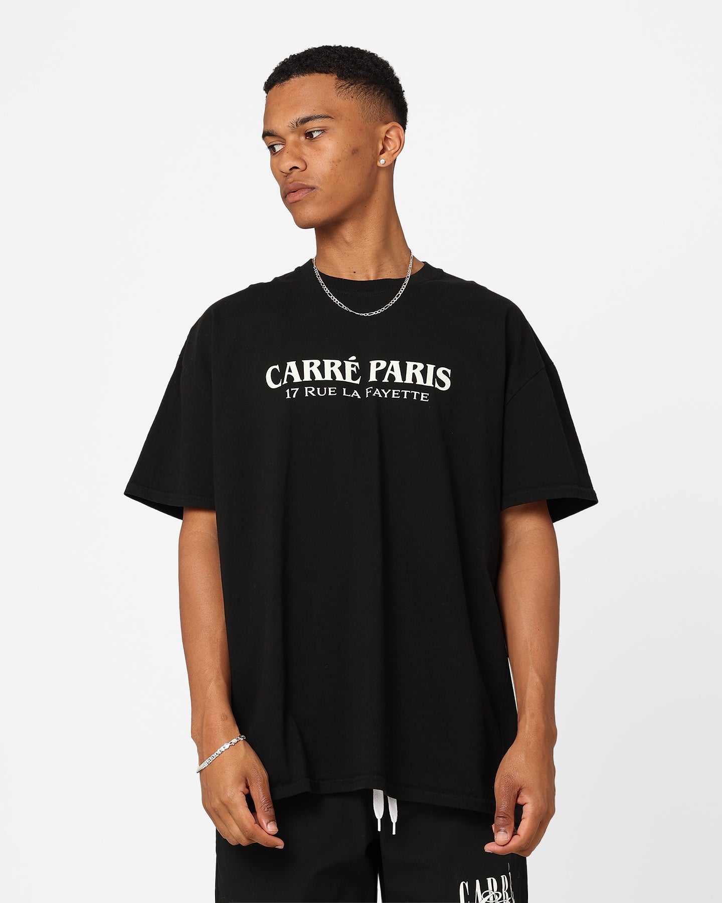 Carre Rue La Fayette Oversized T-Shirt Black