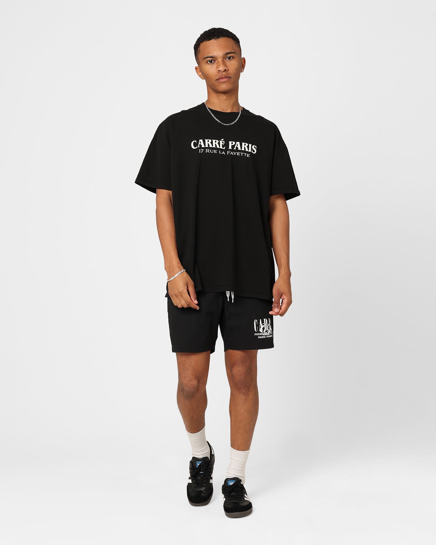Carre Rue La Fayette Oversized T-Shirt Black