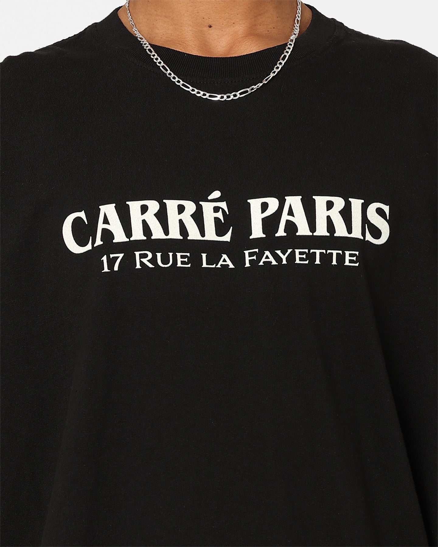 Carre Rue La Fayette Oversized T-Shirt Black