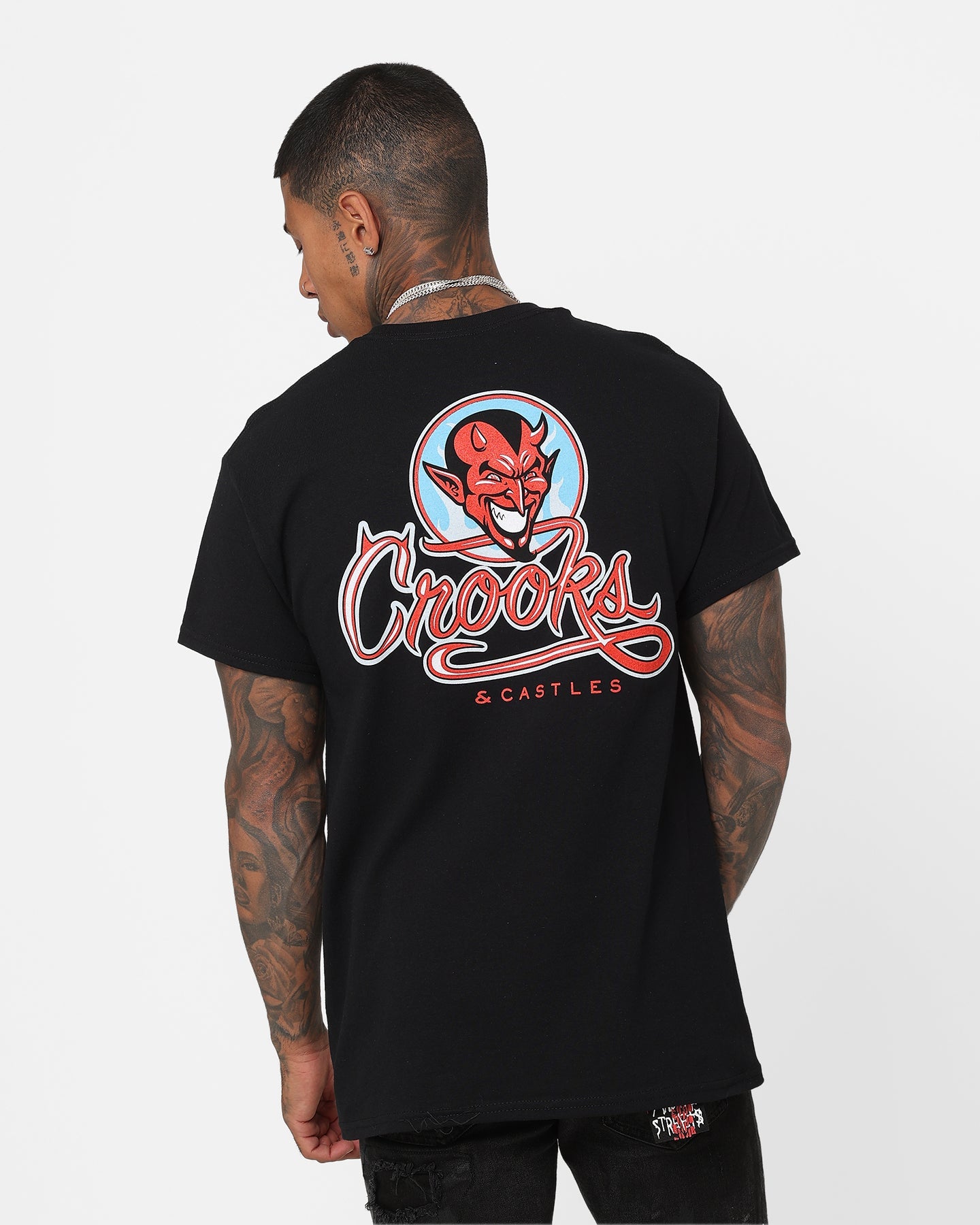 Crooks & Castles Cunning T-Shirt Black