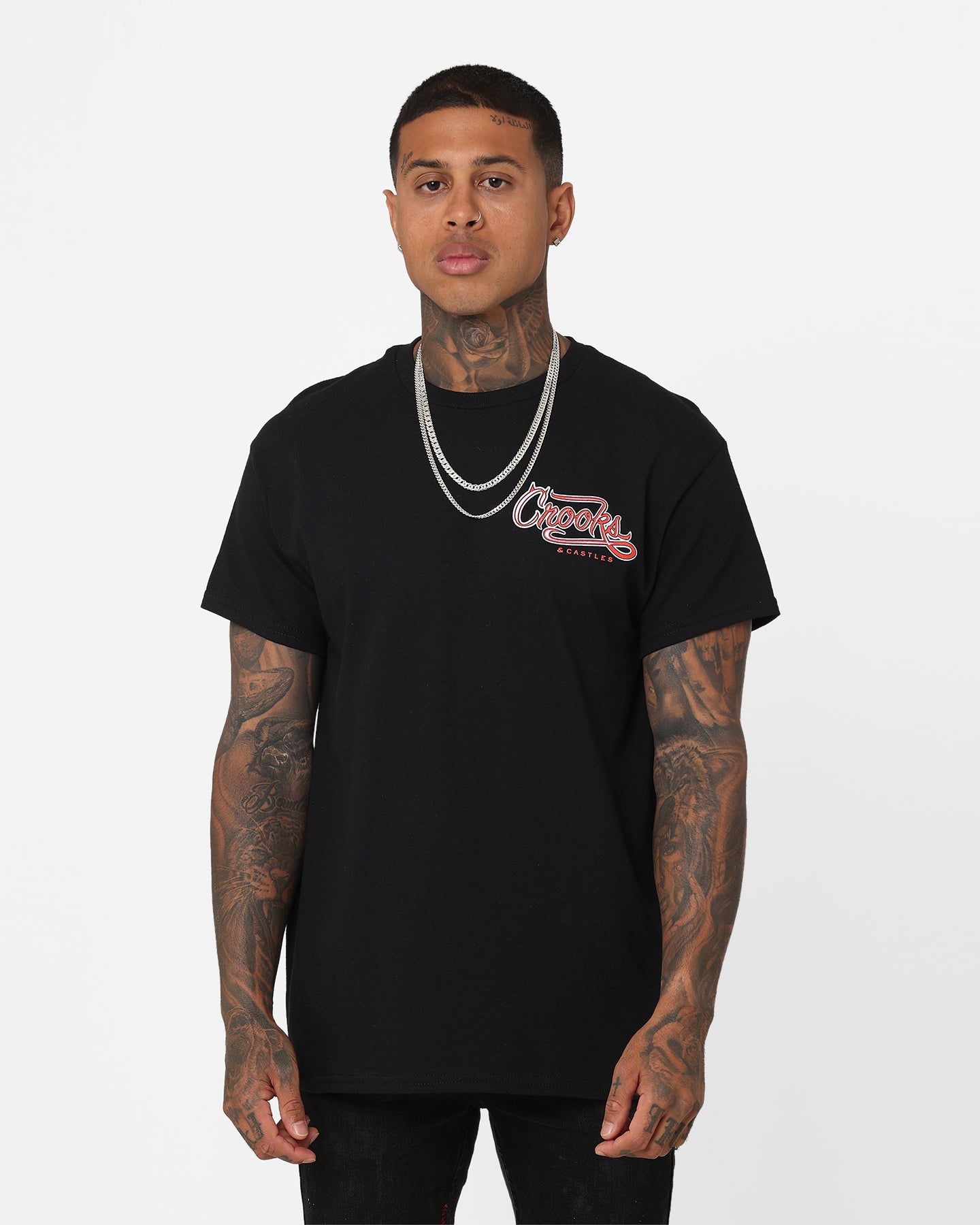Crooks & Castles Cunning T-Shirt Black