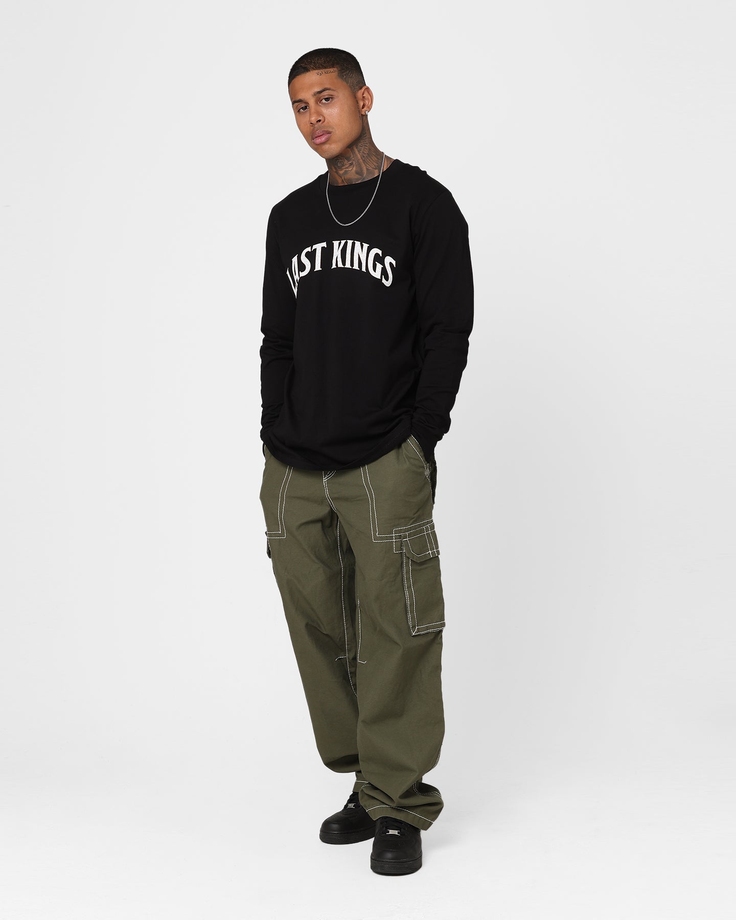Last Kings Arch Long Sleeve T-Shirt Black