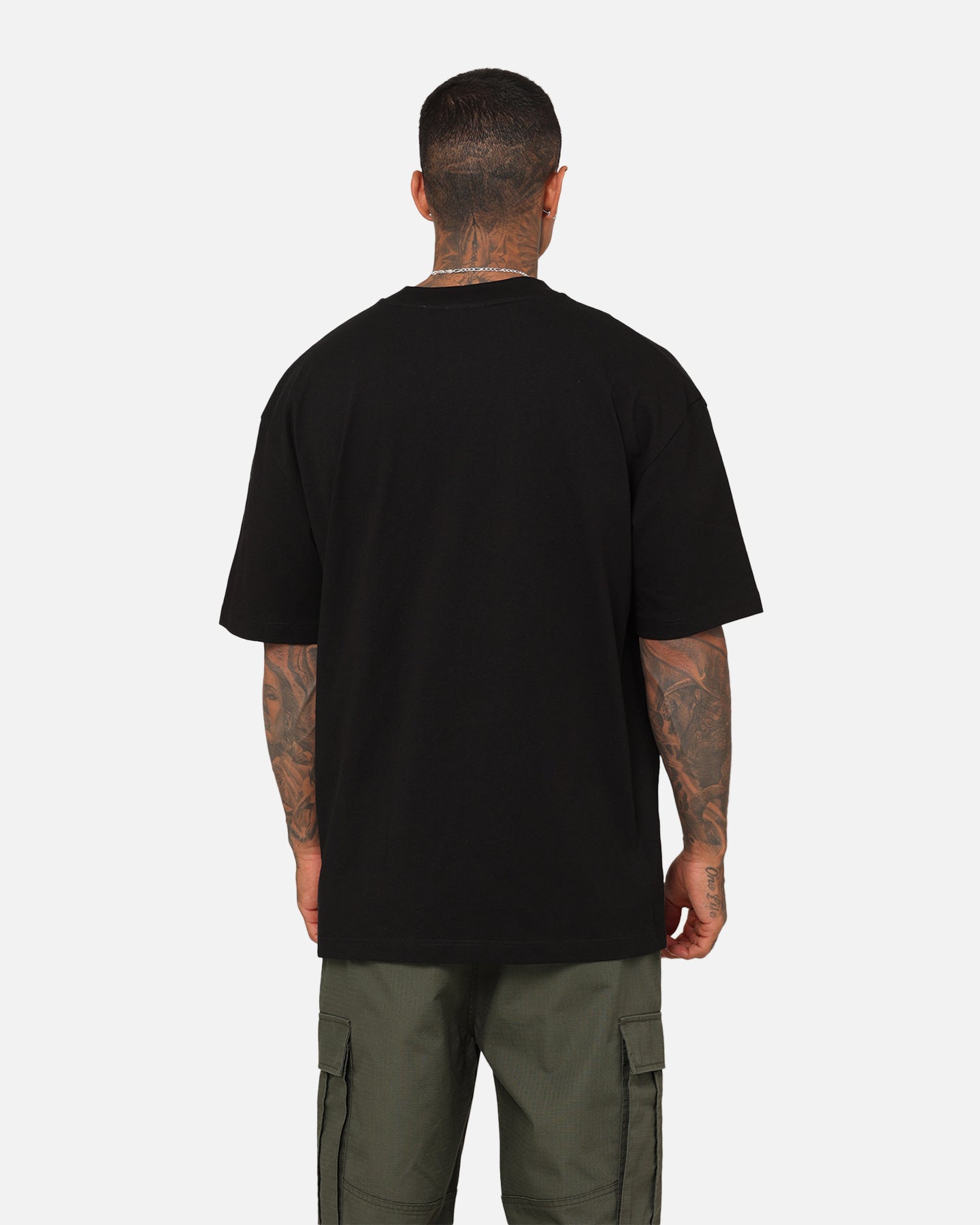Champion Embroidered T-Shirt Black