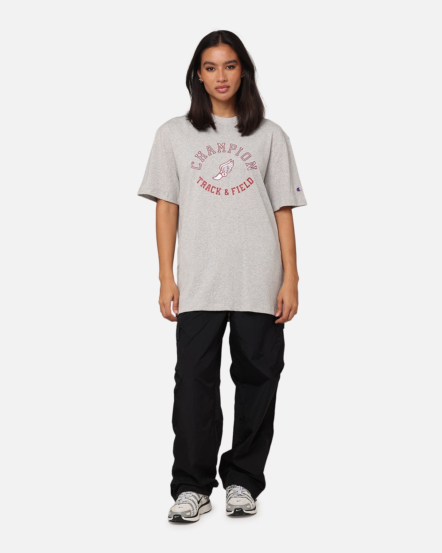 Champion Wing Graphic T-Shirt Rubis Style001