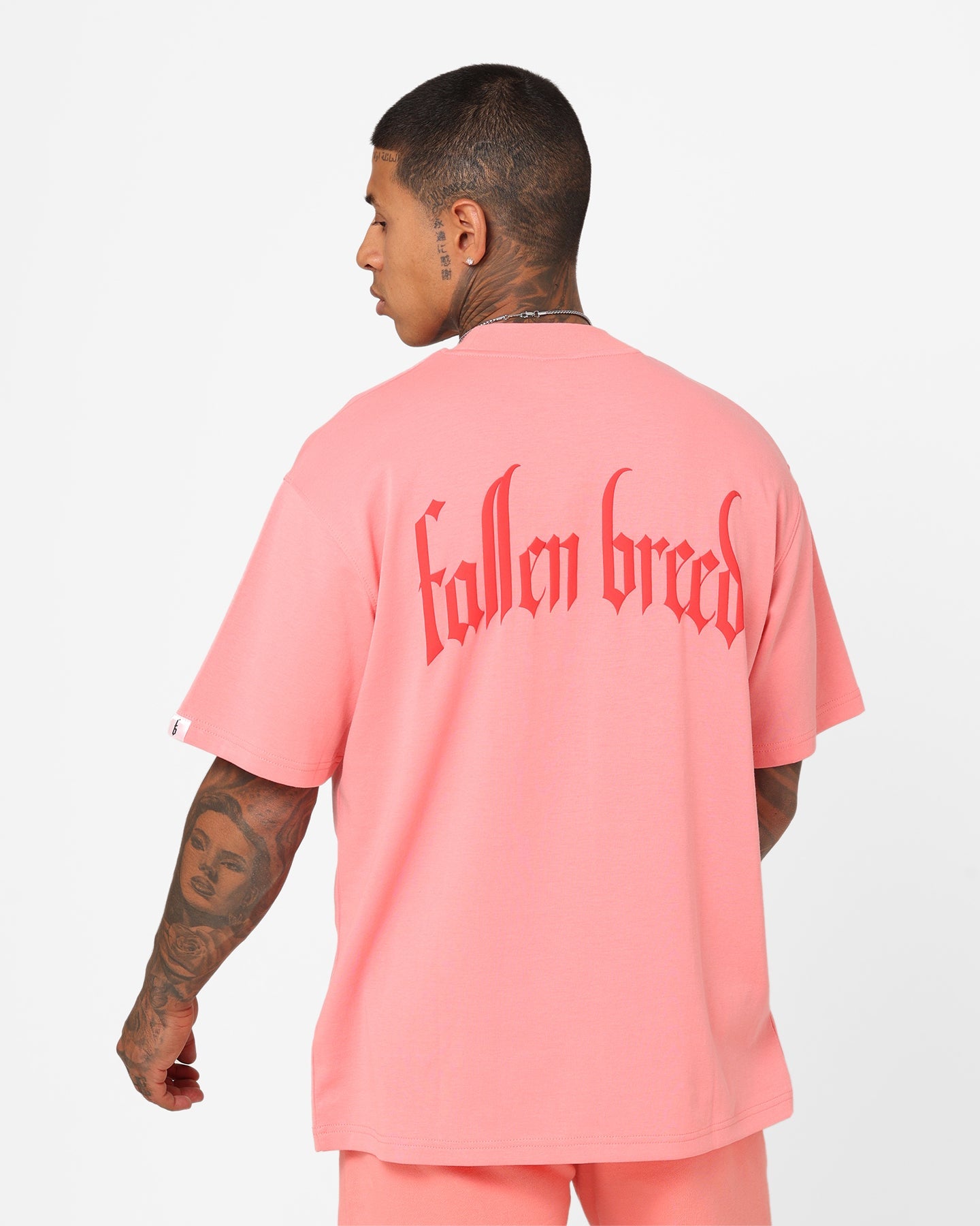 Fallen Breed Monogram T-Shirt Pink/Red