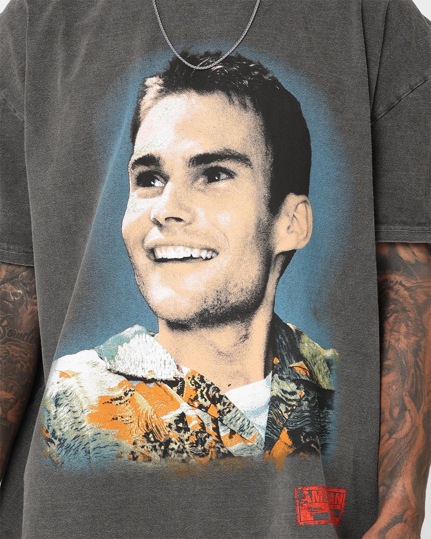 American Thrift X American Pie Stiffler T-Shirt Black Wash