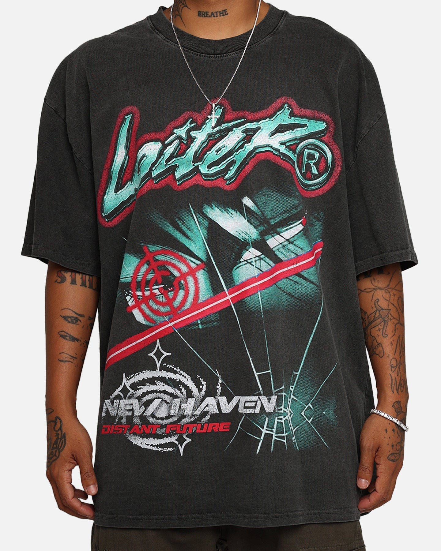Loiter New Haven Vintage T-Shirt Black Wash