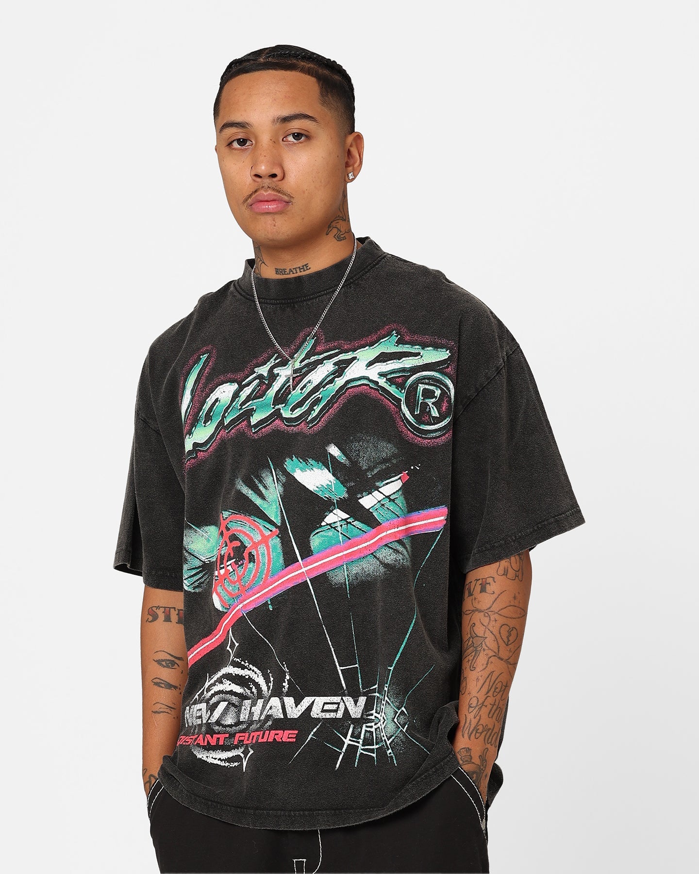 Loiter New Haven Vintage T-Shirt Vintage Black