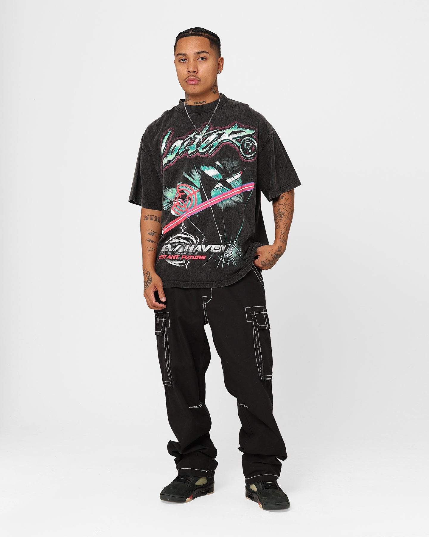 Loiter New Haven Vintage T-Shirt Vintage Black