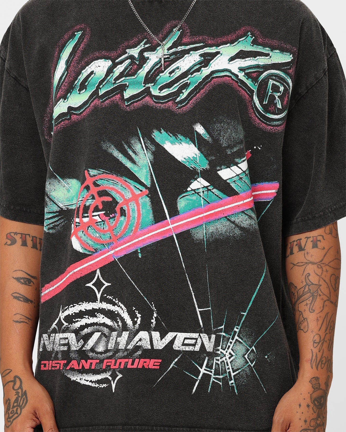 Loiter New Haven Vintage T-Shirt Vintage Black
