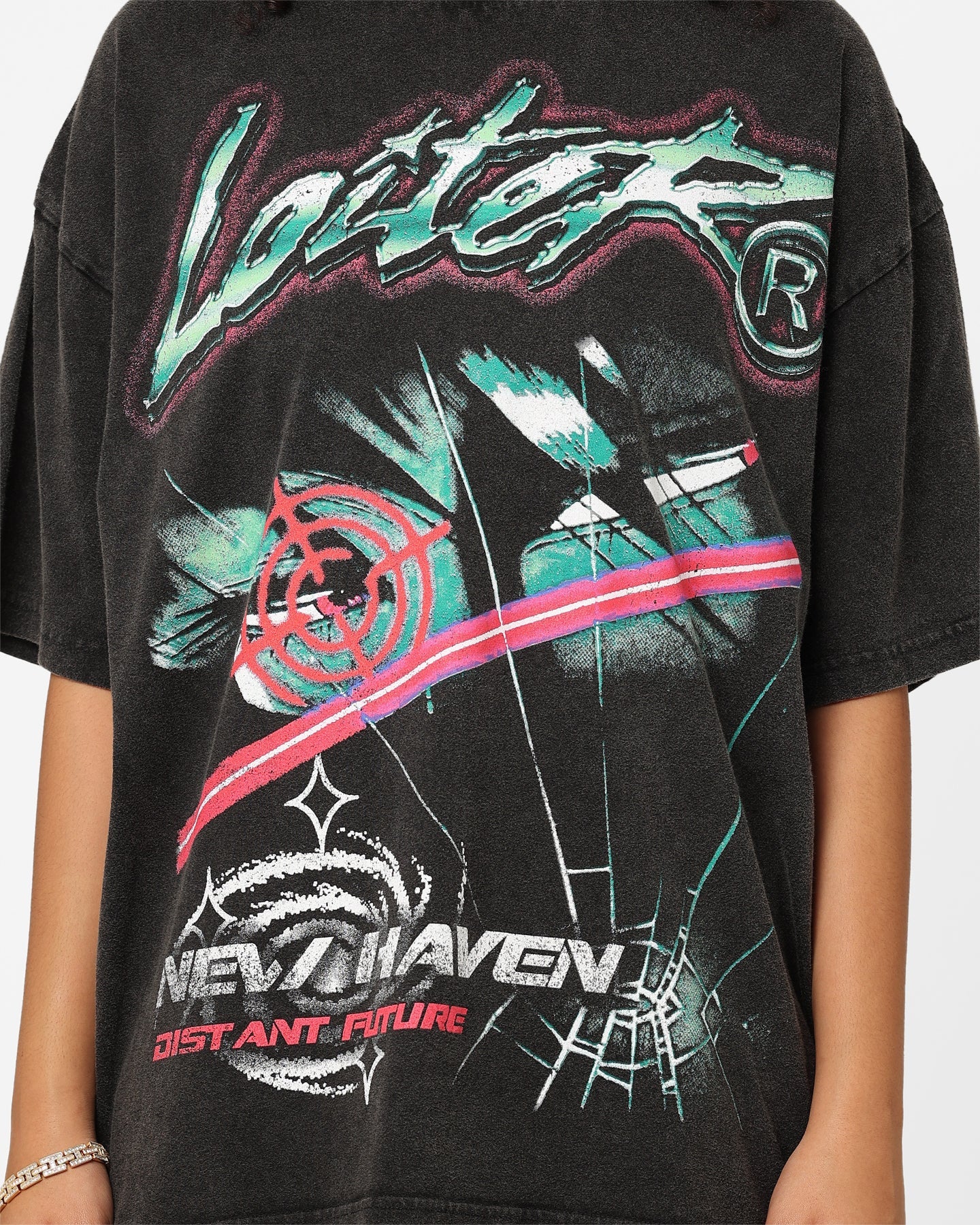 Loiter New Haven Vintage T-Shirt Vintage Black Style001