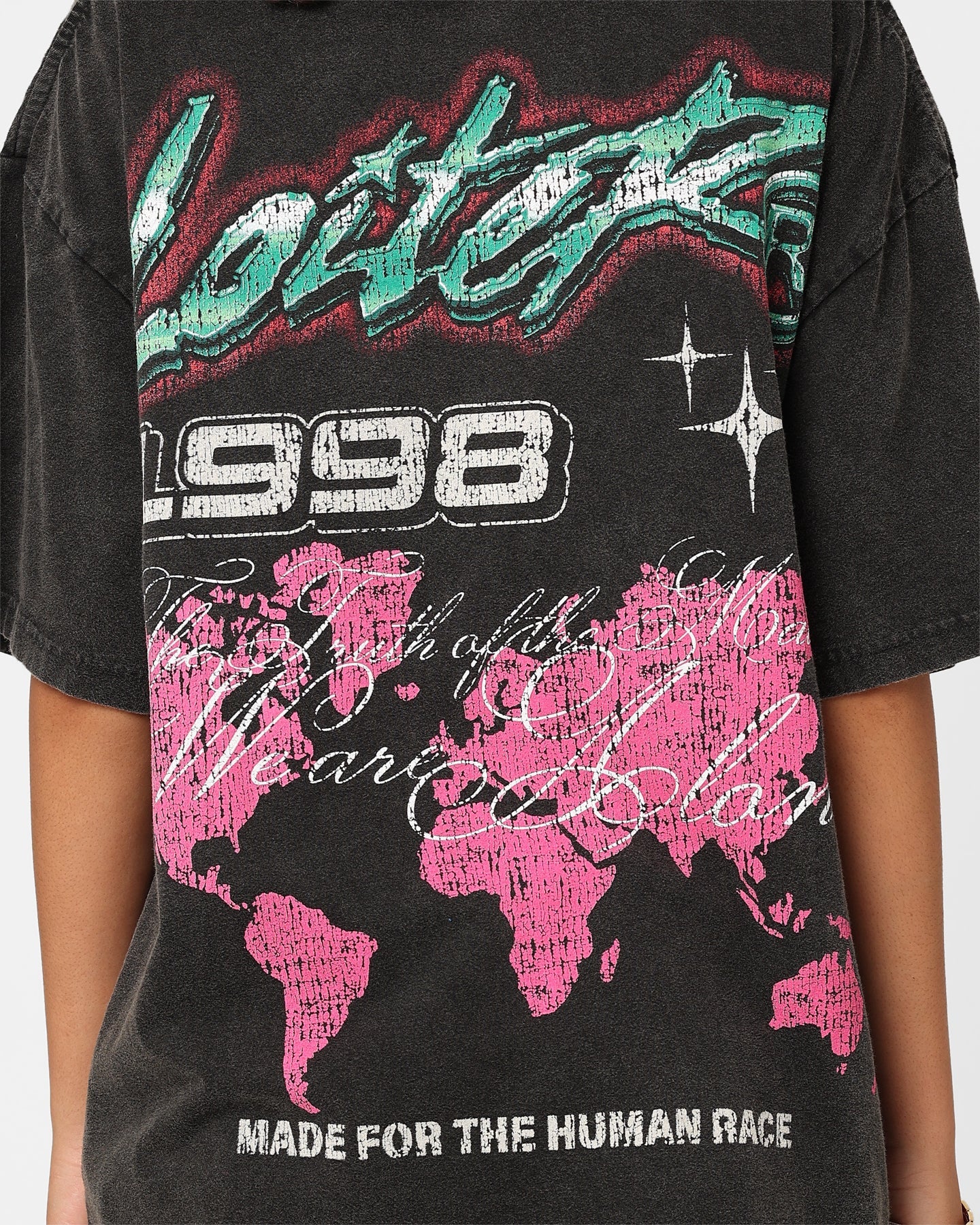 Loiter New Haven Vintage T-Shirt Vintage Black Style001