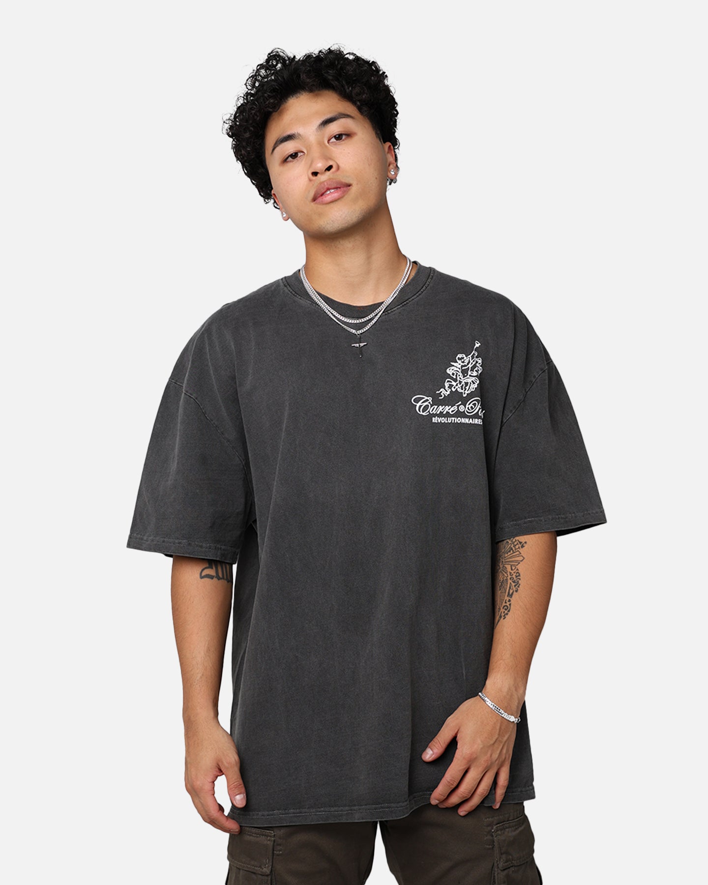 Carre Cupid T-Shirt Black Wash