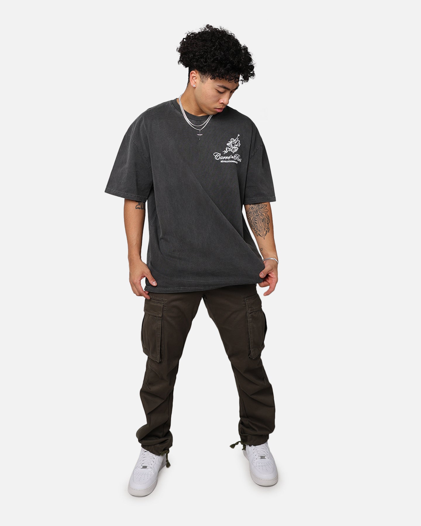 Carre Cupid T-Shirt Black Wash