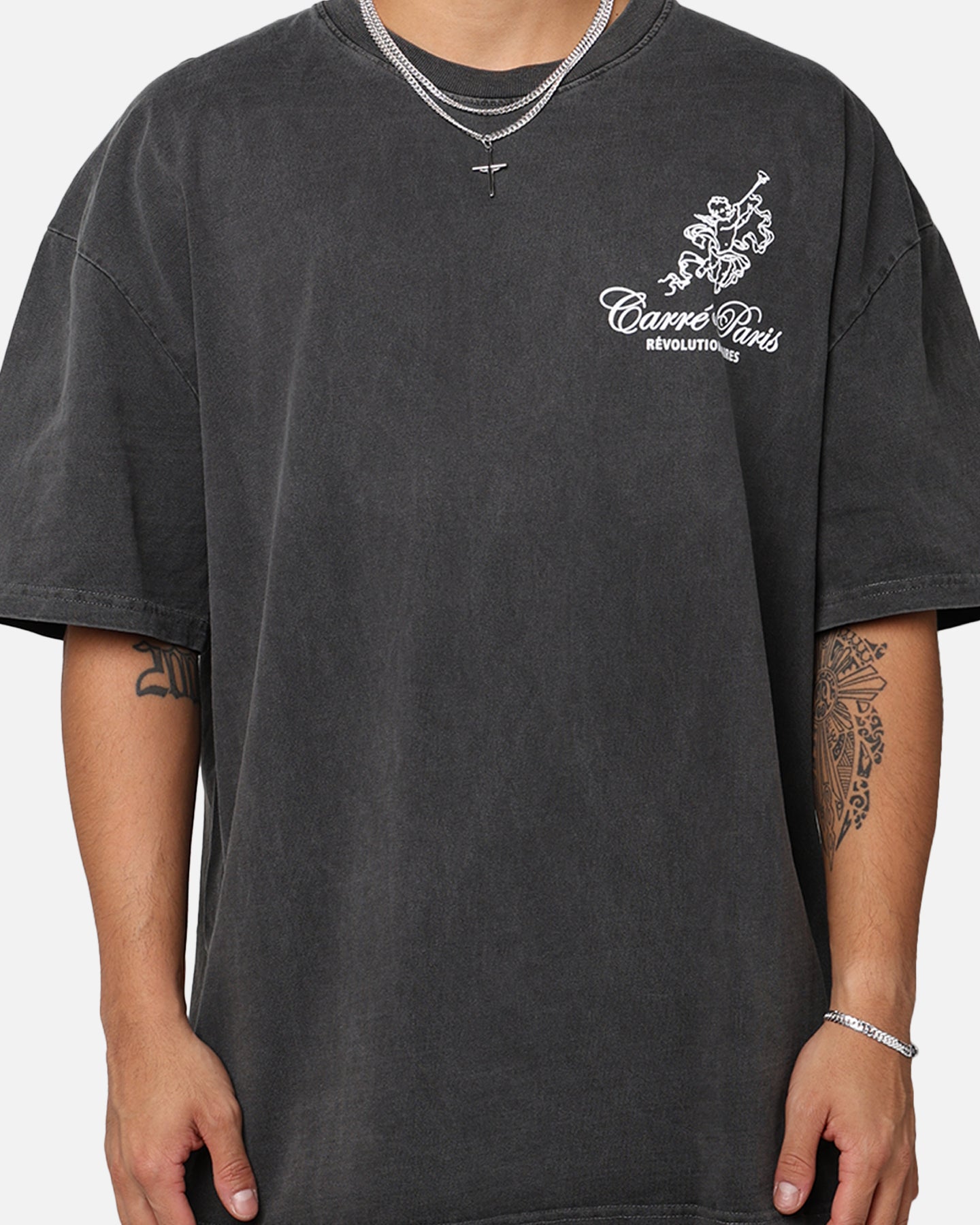 Carre Cupid T-Shirt Black Wash