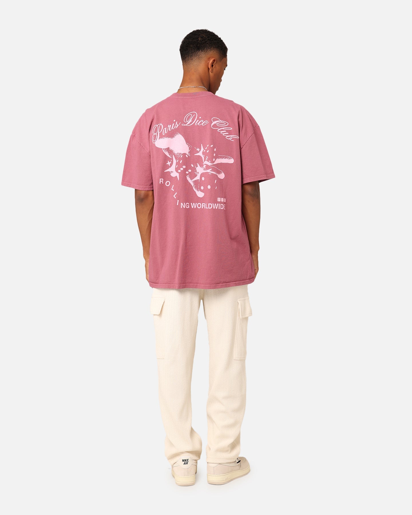 Carre Rolling Worldwide T-Shirt Mauve
