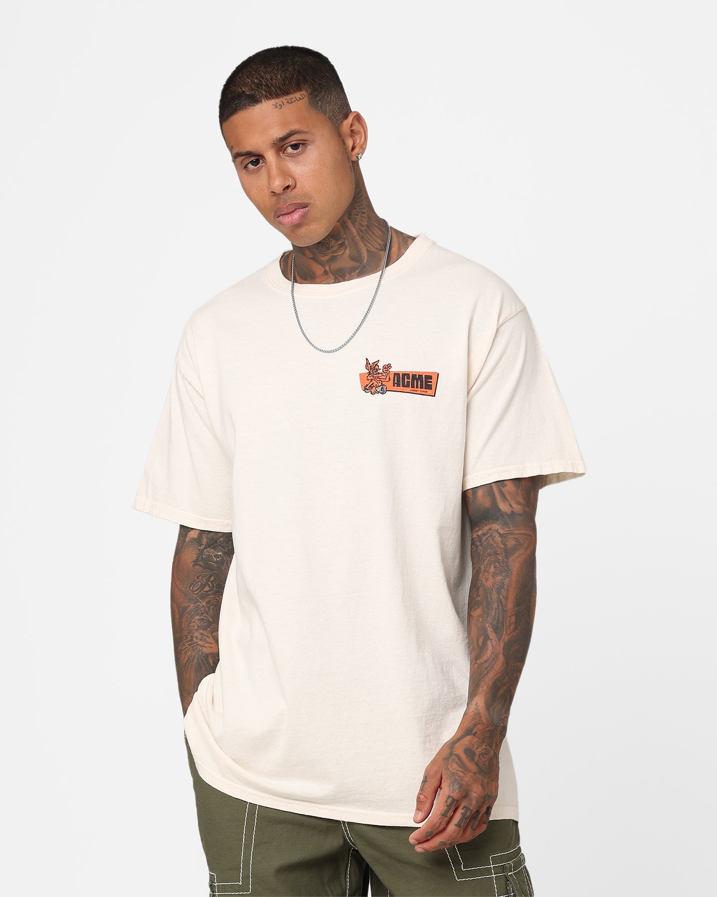 Goat Crew Acme TNT T-Shirt Off White