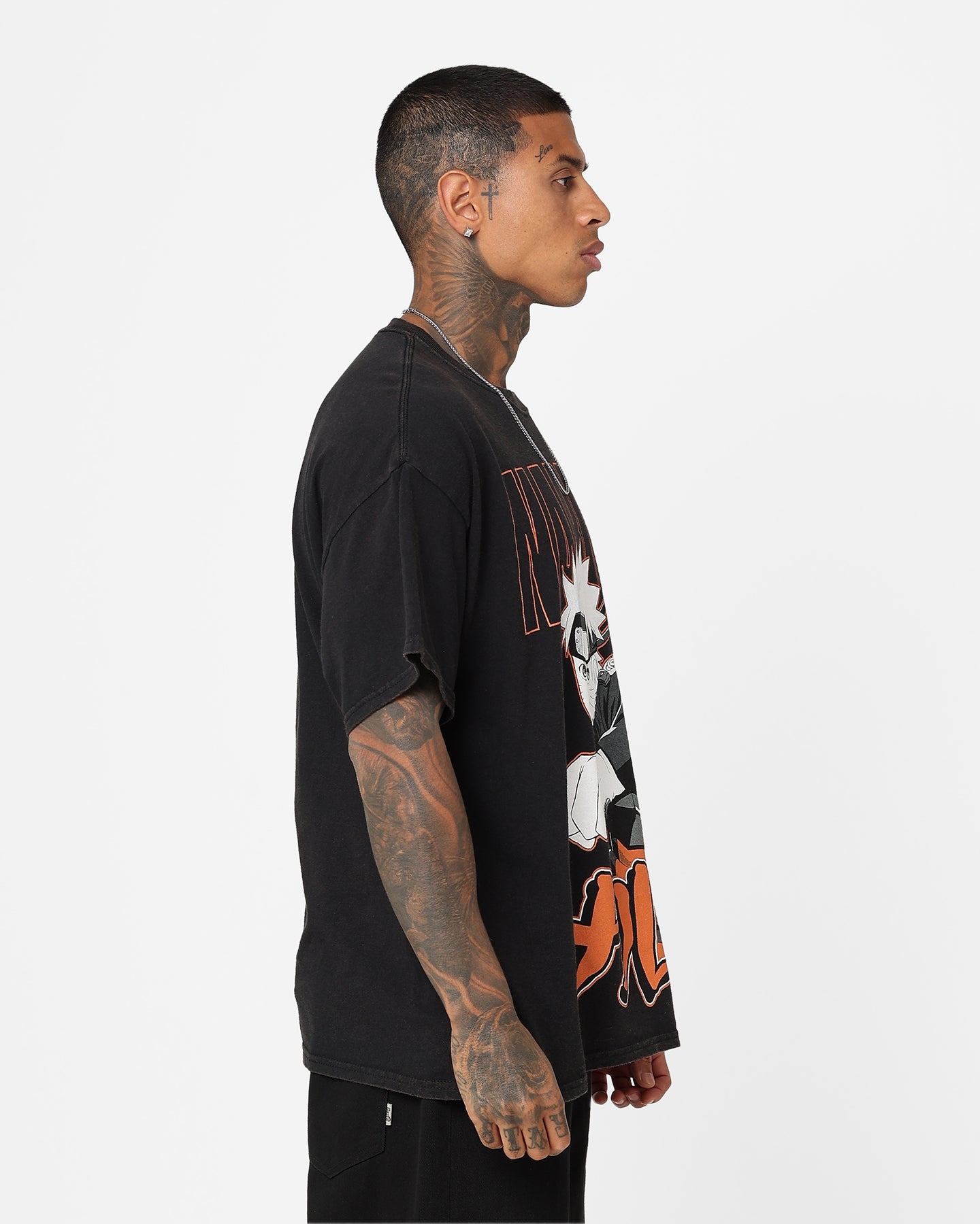 Goat Crew X Naruto Naruto Vintage T-Shirt Black Wash